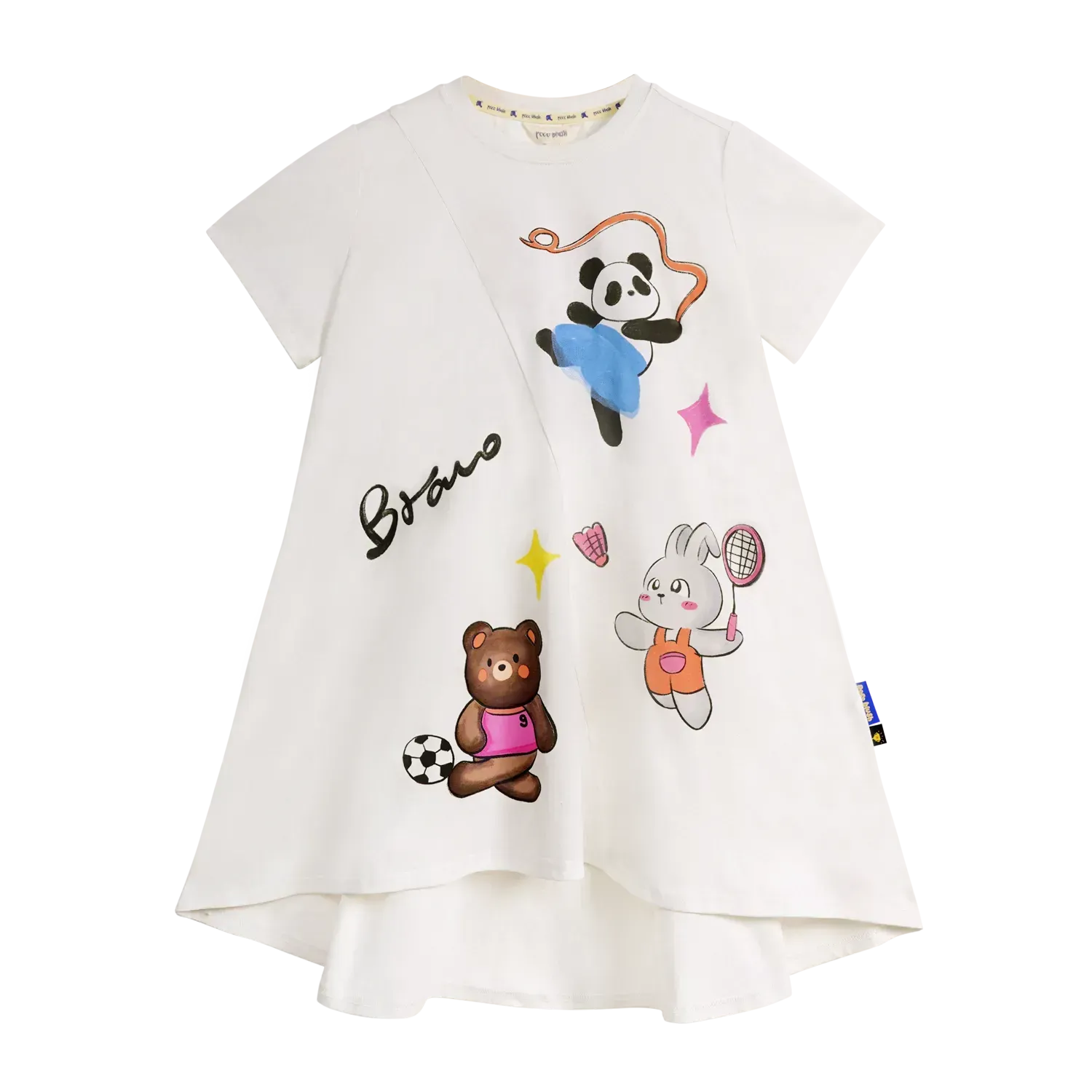 Poco Blush Dream Sports Day Quick‑Dry A‑Line Dress