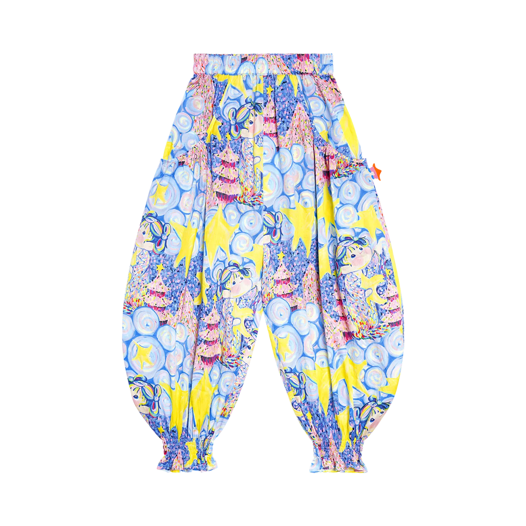 Poco Blush Moon Temple Graphic Pants