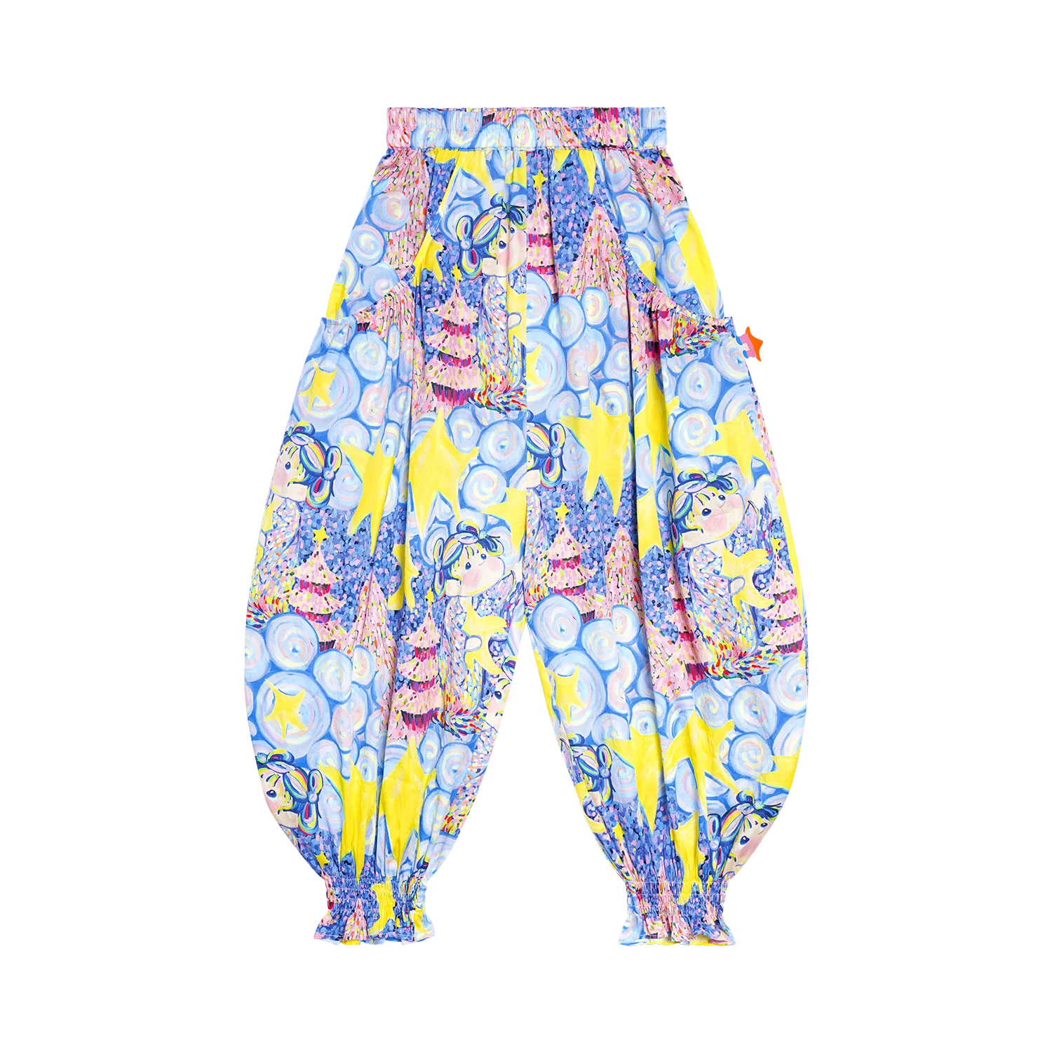 Poco Blush Moon Temple Graphic Pants