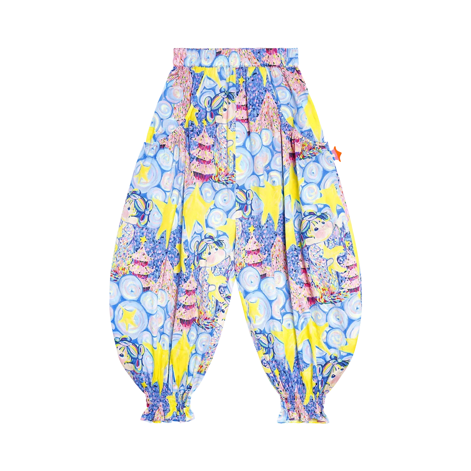 Poco Blush Moon Temple Graphic Pants
