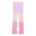 Poco Blush Snow Night Aurora Gradient Base Layer Leggings Pink