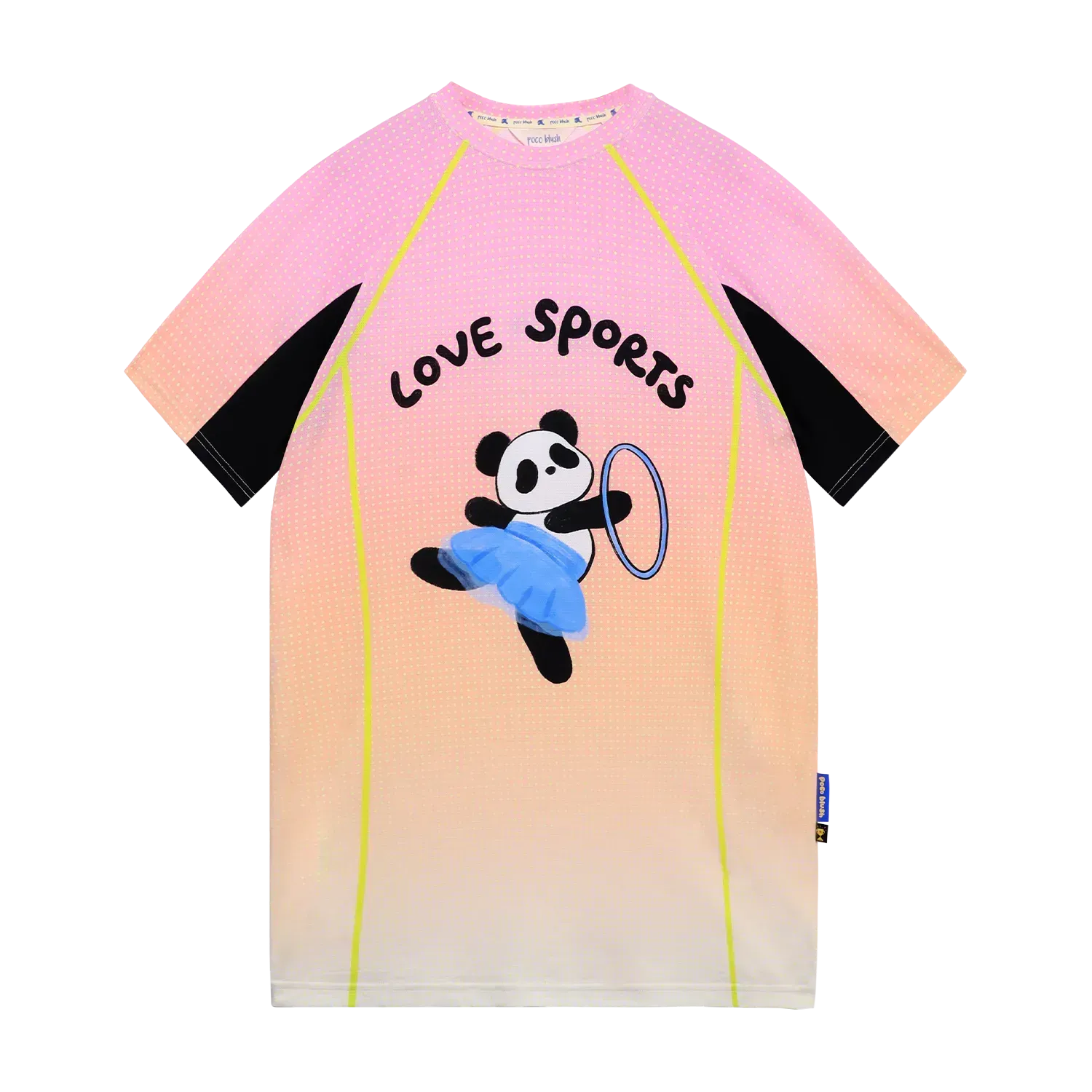 Poco Blush Longline Ribbon Panda Sport Dress