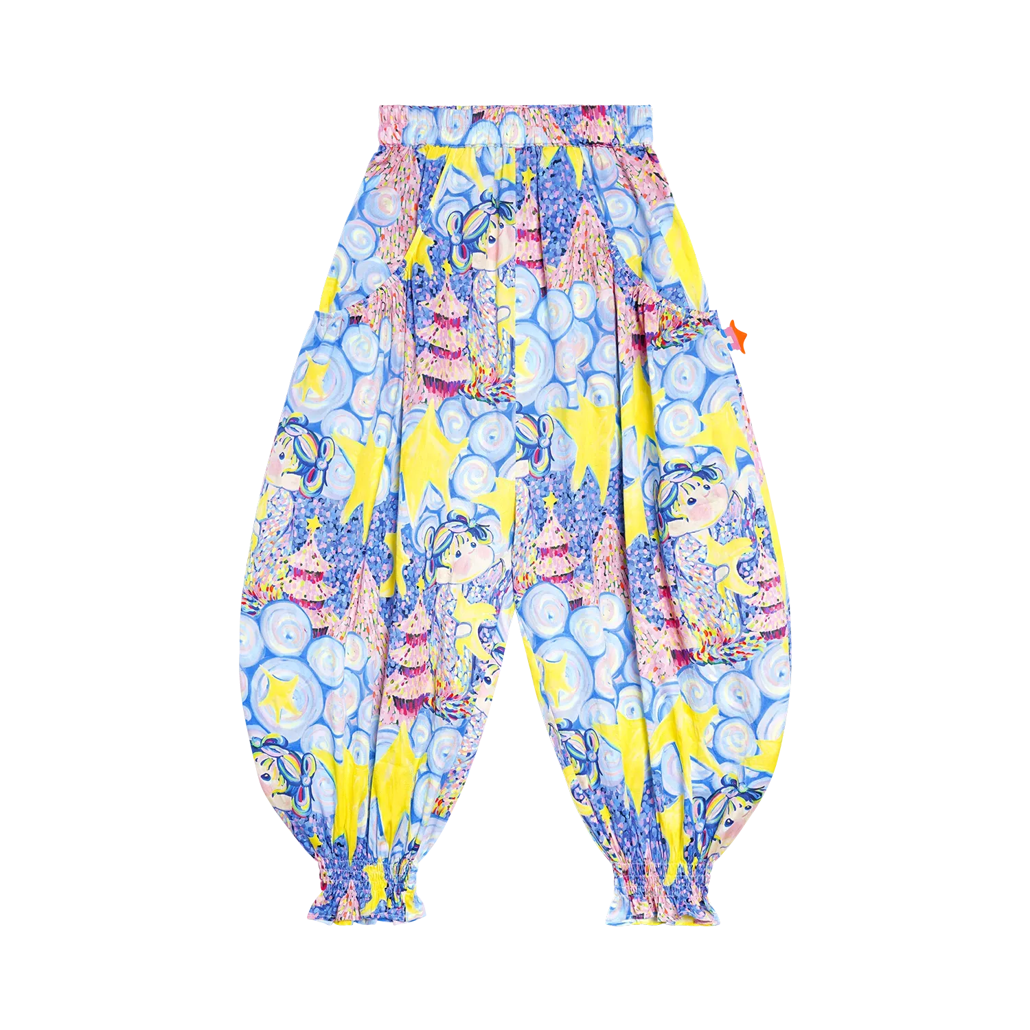 Poco Blush Moon Temple Graphic Pants