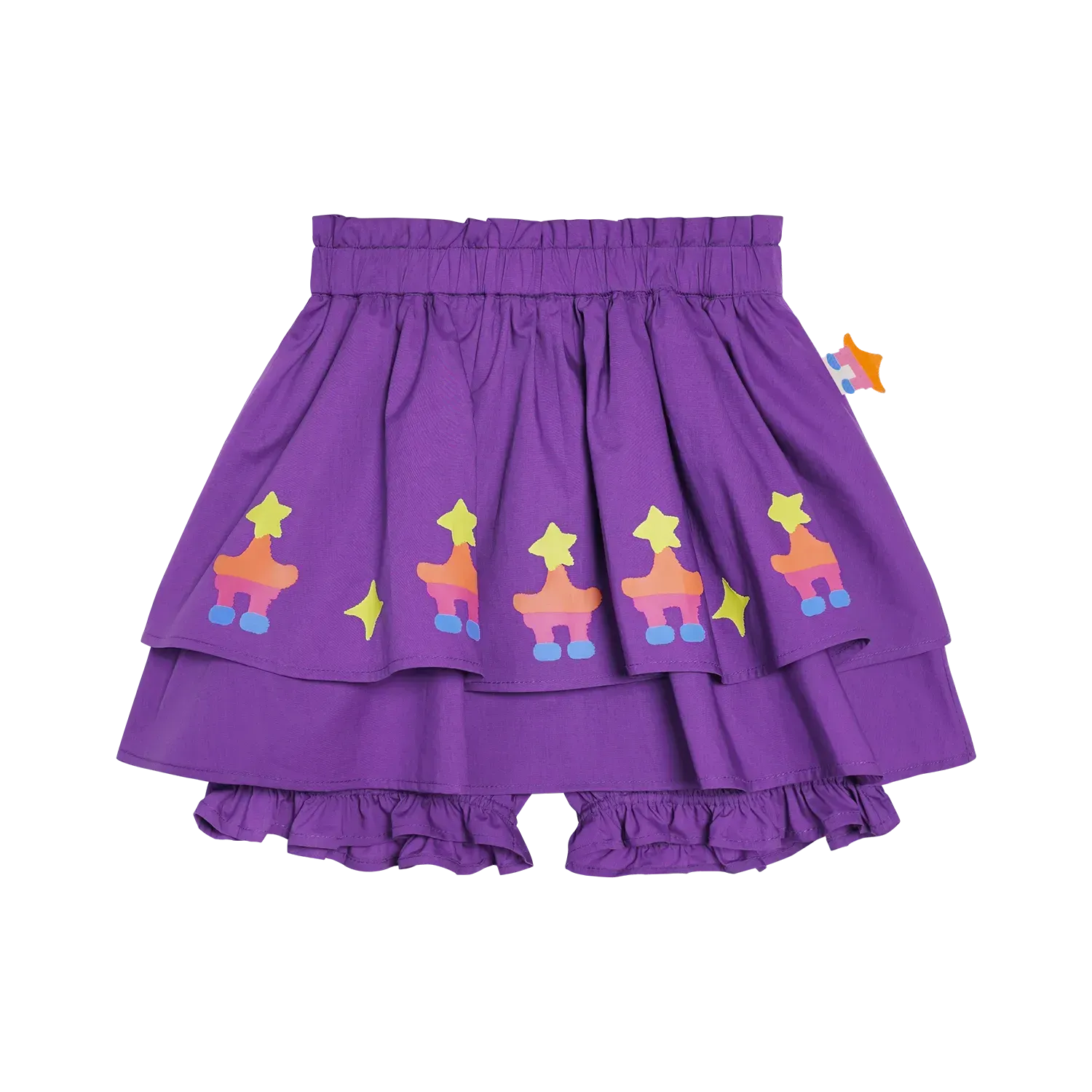 Poco Blush Star Tower Puff Shorts