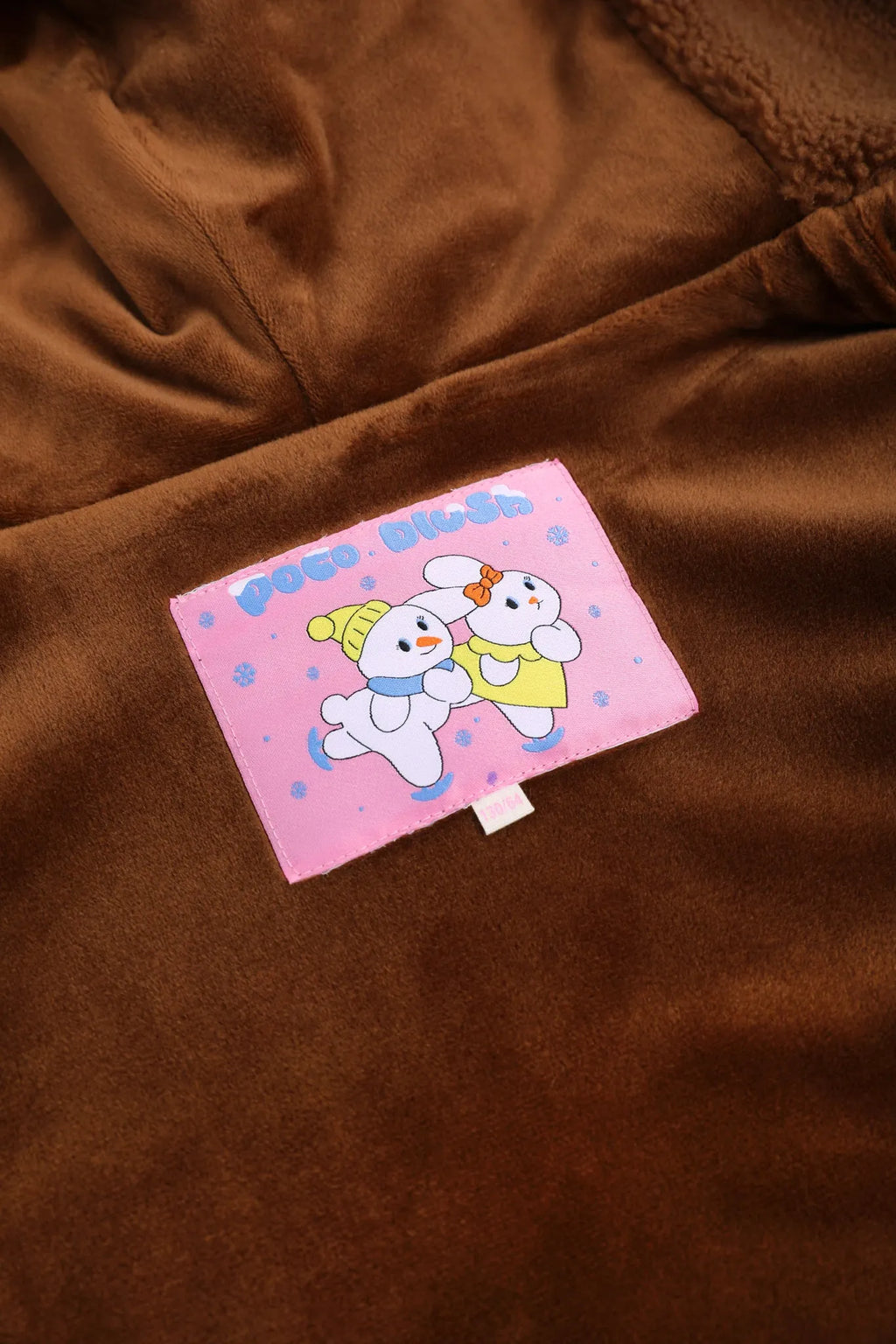 Snowman Wobbler & Star Bunny Sherpa Gilet by Poco Blush, image 19
