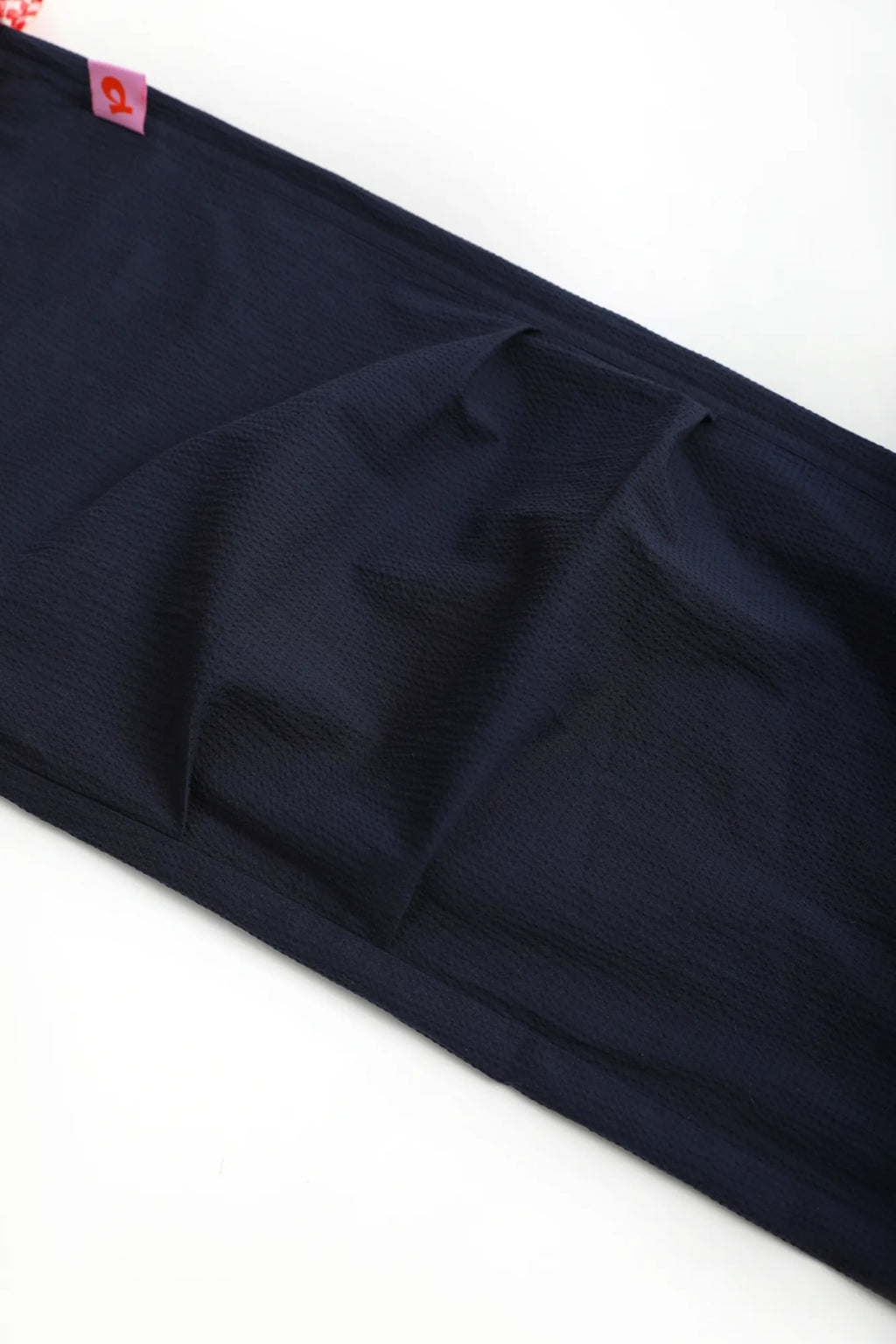 Poco Blush Cherry Check Seersucker Trousers