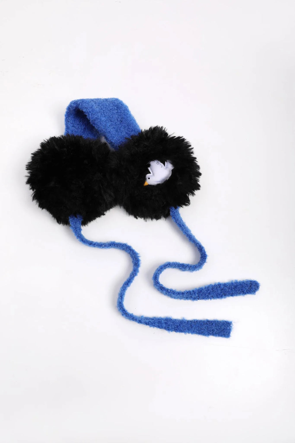 Poco Blush Whispering Bird Kids Furry Earmuffs