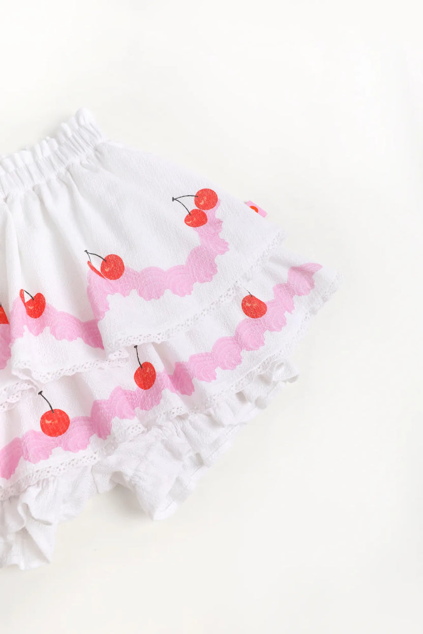 Little Cake Printed Skort by Poco Blush, image 16