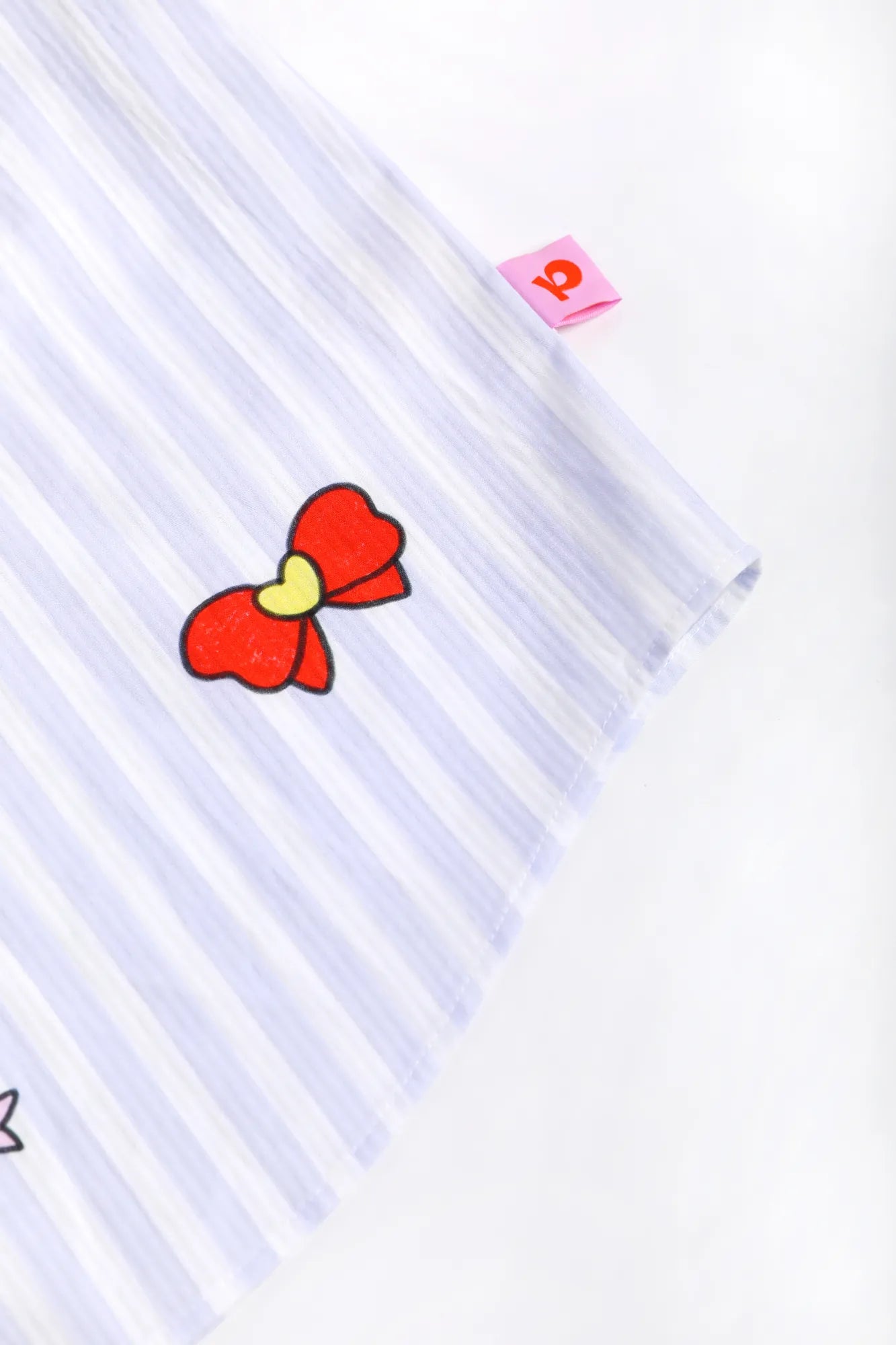 Poco Blush Sailor Kitty Striped Shirt