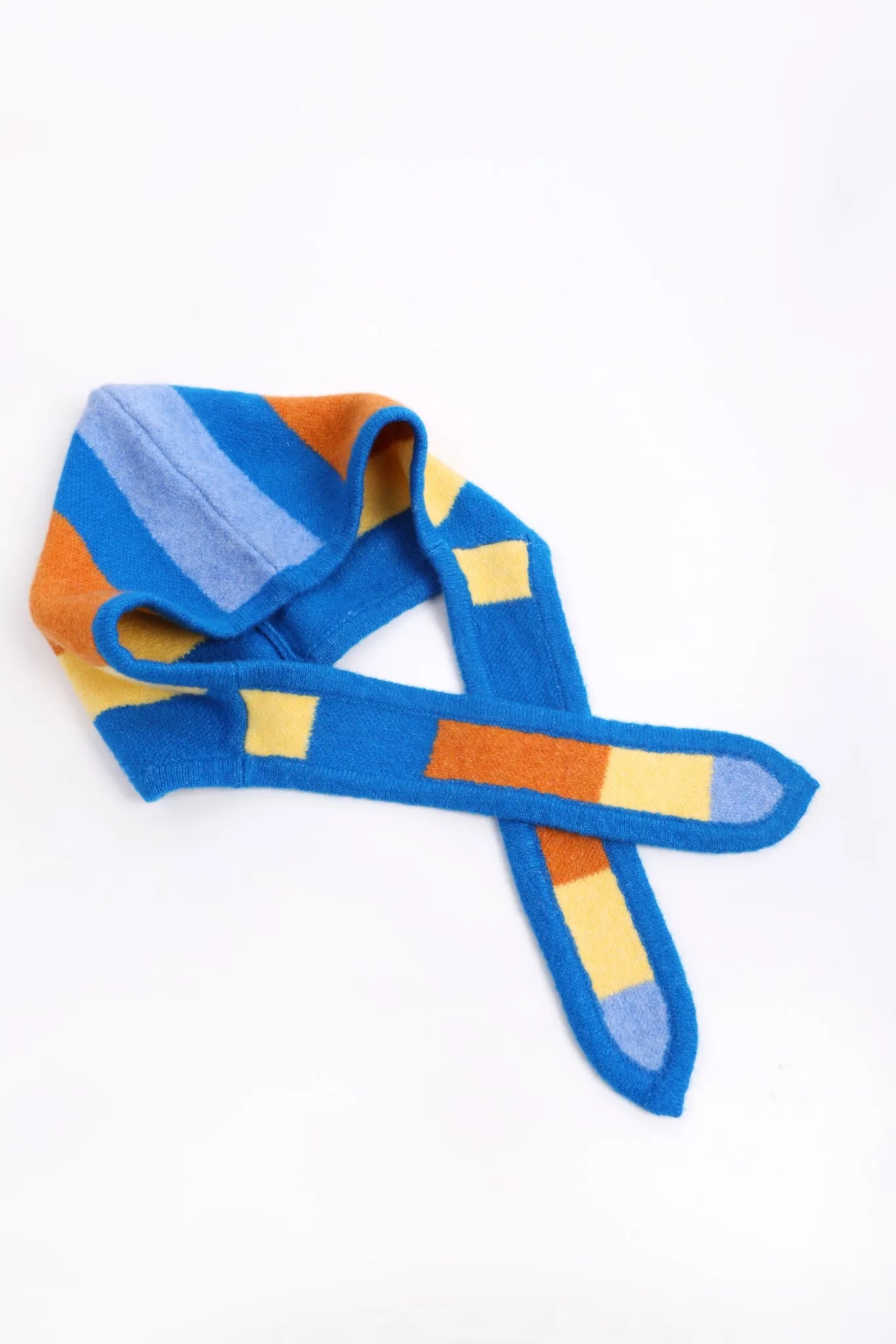 Poco Blush Baguette Dog Stripe Sweater Set with Hat