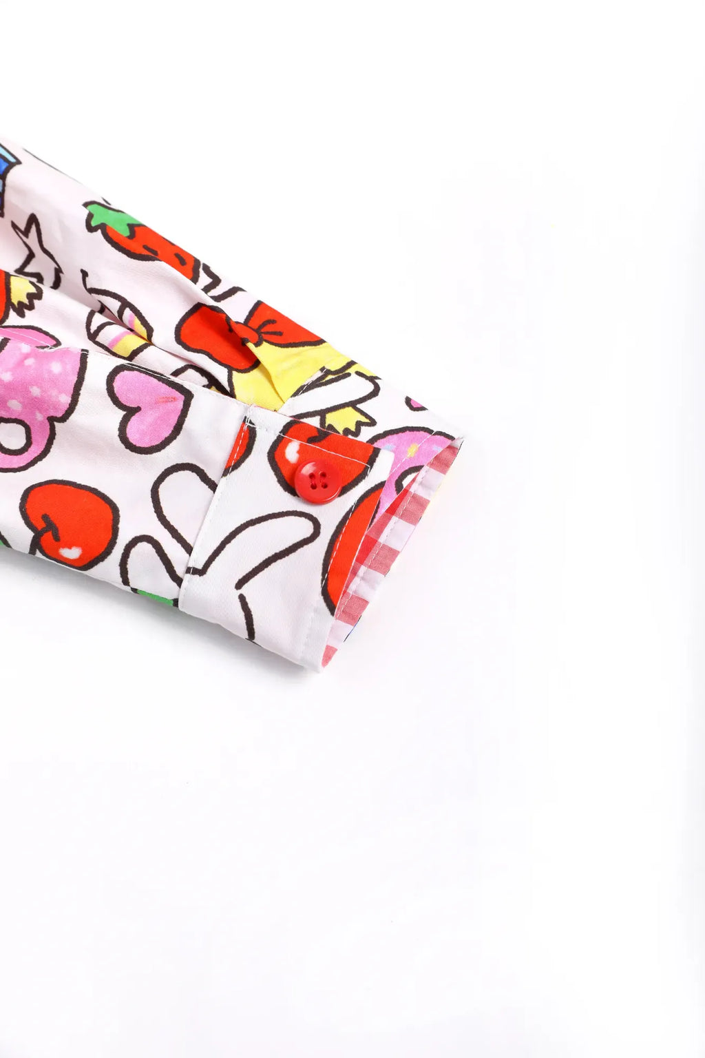 Poco Blush Cherry Check Reversible Jacket