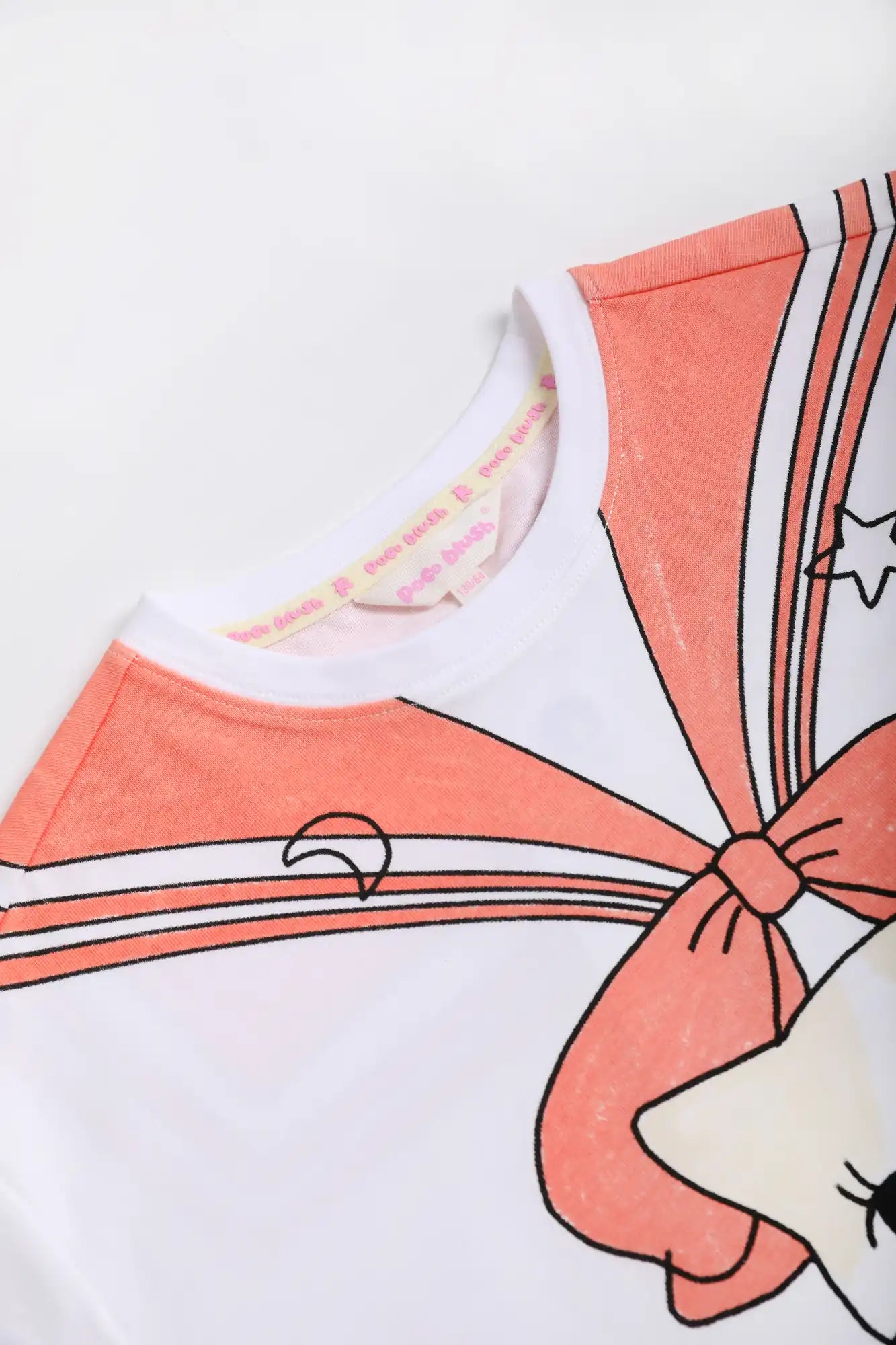 Poco Blush Sailor Kitty Printed T-Shirt