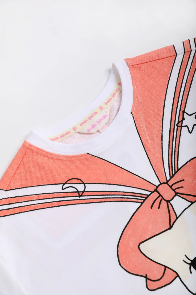 Sailor Kitty Printed T-Shirt by Poco Blush, image 18