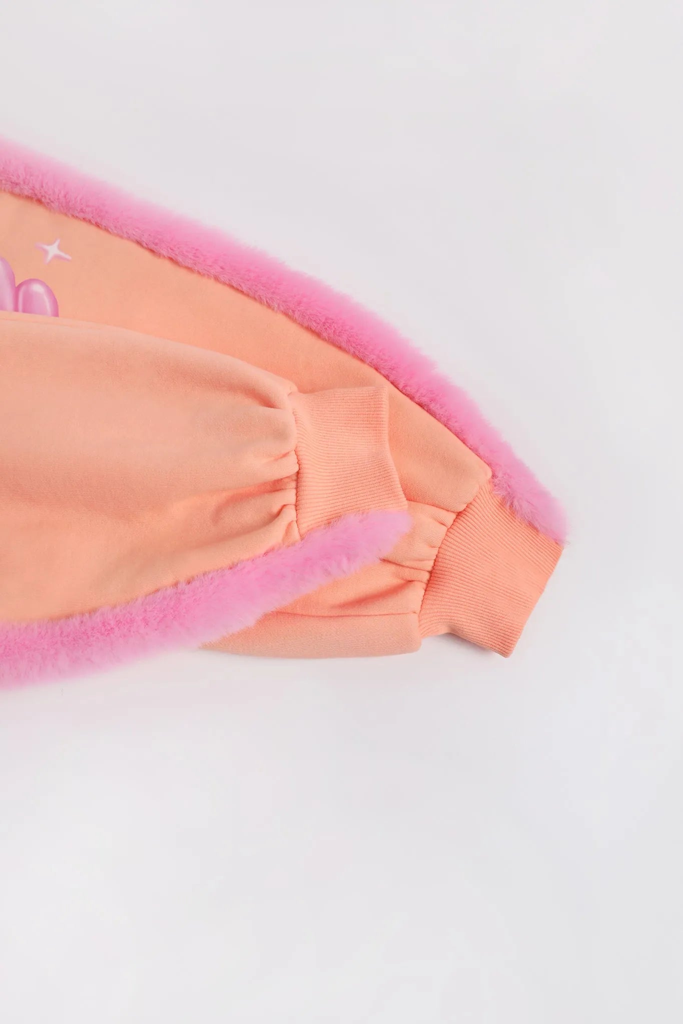 Poco Blush Swan Wings Fleece Joggers