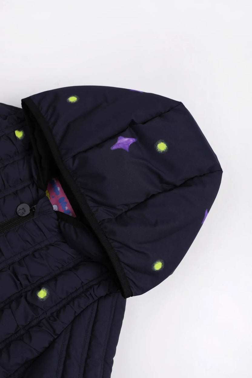 Altay Night Sky Girls Goose Down Coat by Poco Blush, image 8