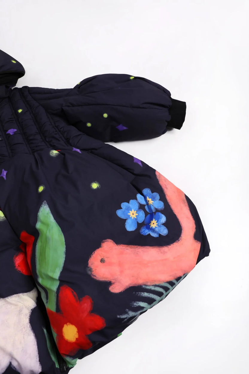 Altay Night Sky Girls Goose Down Coat by Poco Blush, image 11