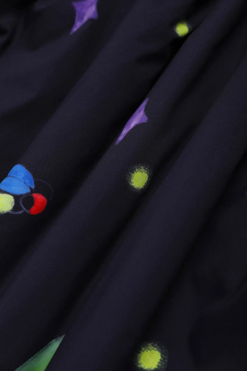 Altay Night Sky Girls Soybean Cotton Skirt by Poco Blush, image 15