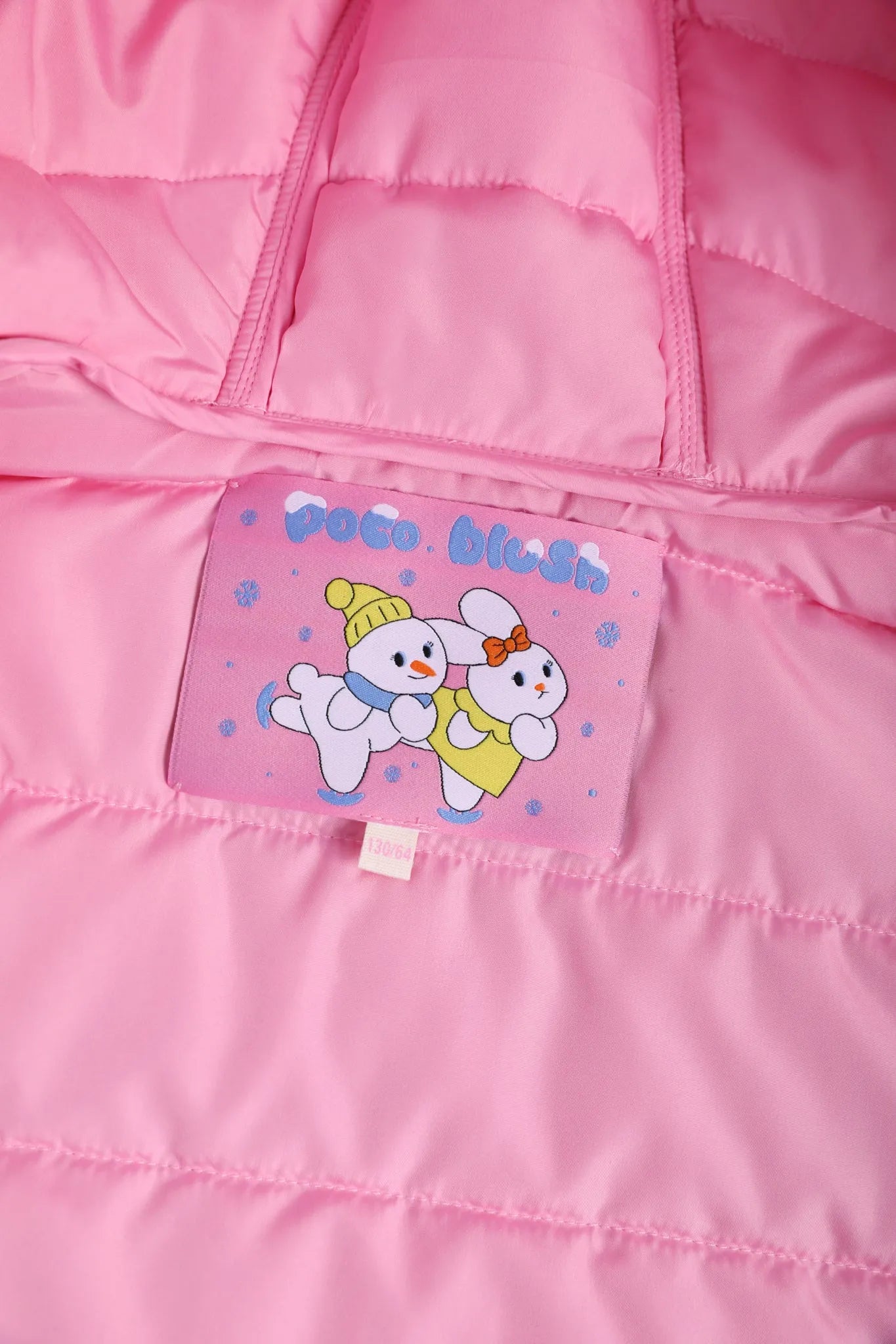 Poco Blush Rainbow Candy Soy Padding Jacket