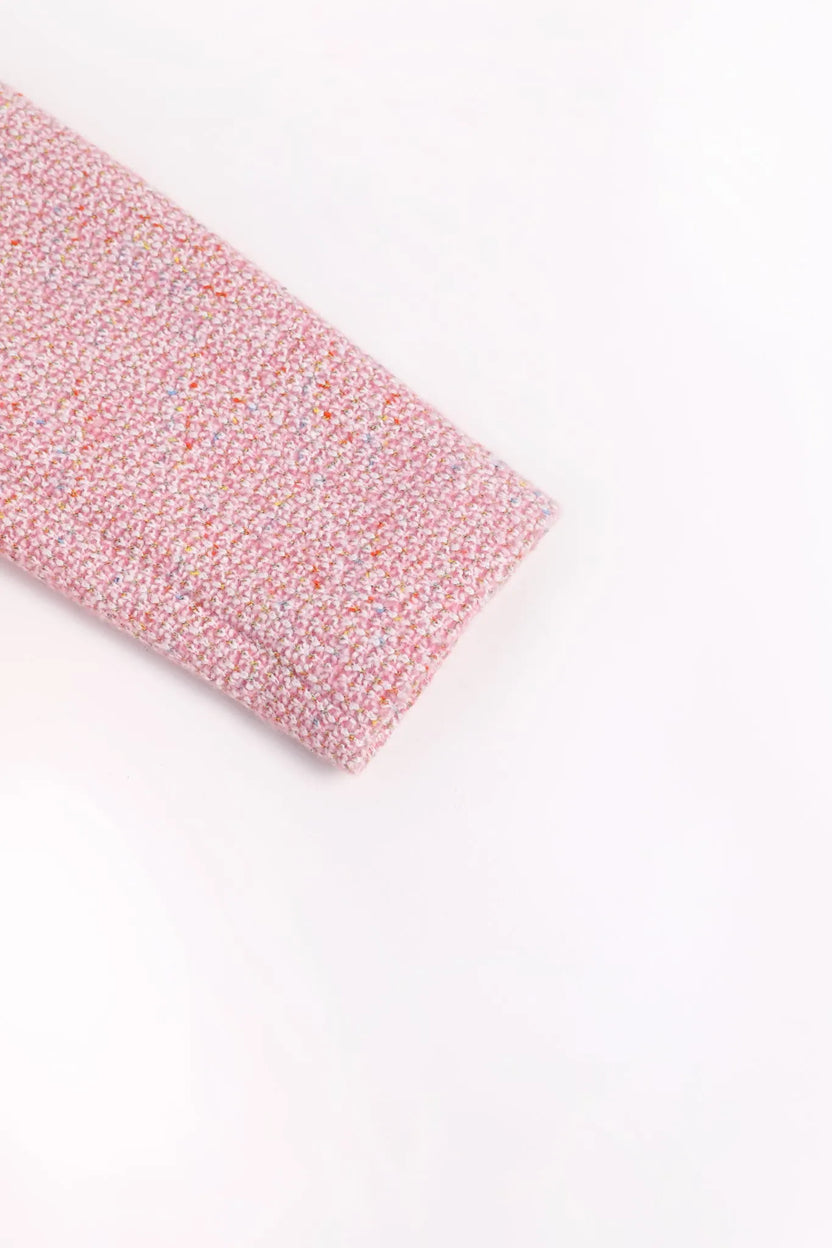Bird at the Window Mesh Tweed Dress by Poco Blush, image 11