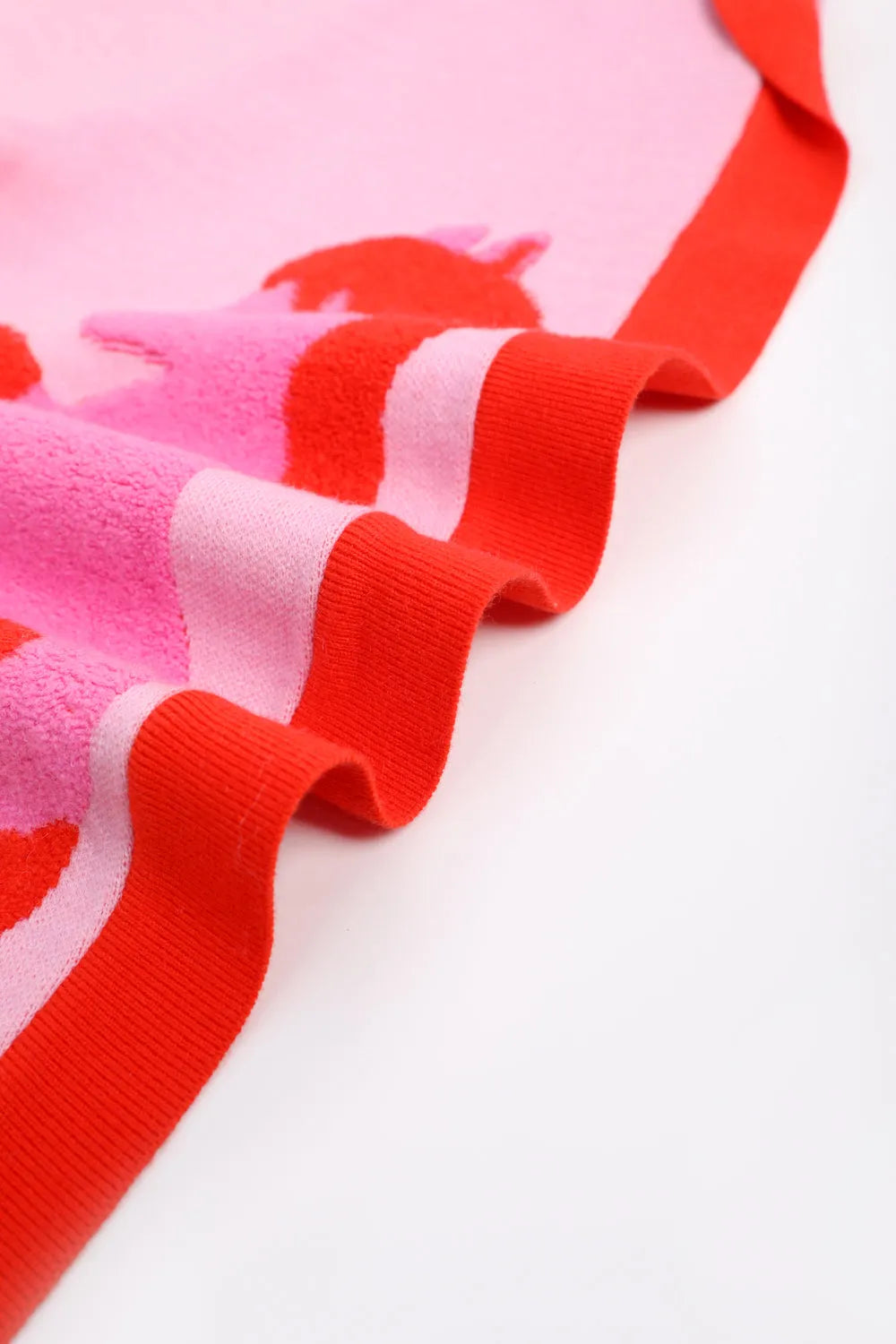 Poco Blush "The Year of Horse" Lunar New Year Knit Trousers with 3D Pony