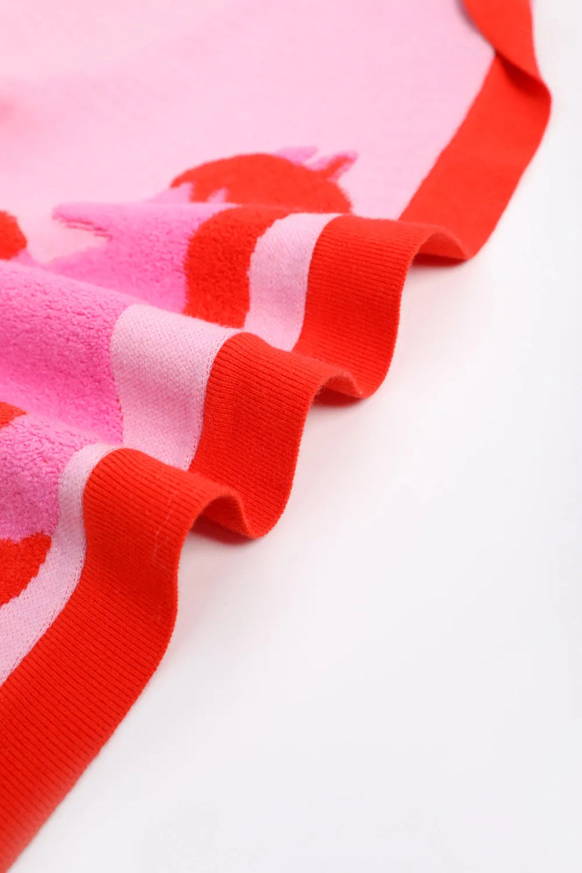 "The Year of Horse" Lunar New Year Knit Trousers with 3D Pony by Poco Blush, image 18