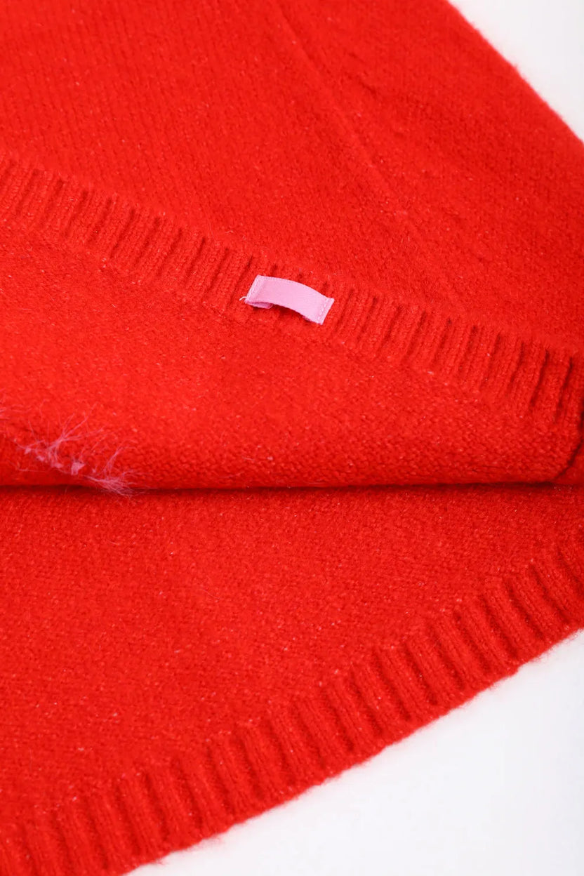"The Year of Horse" Jacquard Knit Sweater with Frog Buttons by Poco Blush, image 10