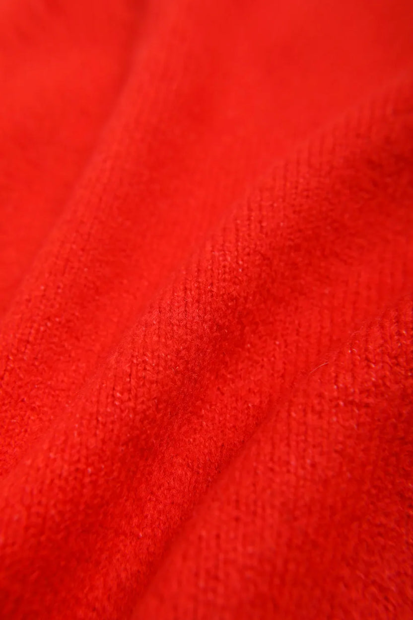 "The Year of Horse" Jacquard Knit Sweater with Frog Buttons by Poco Blush, image 11