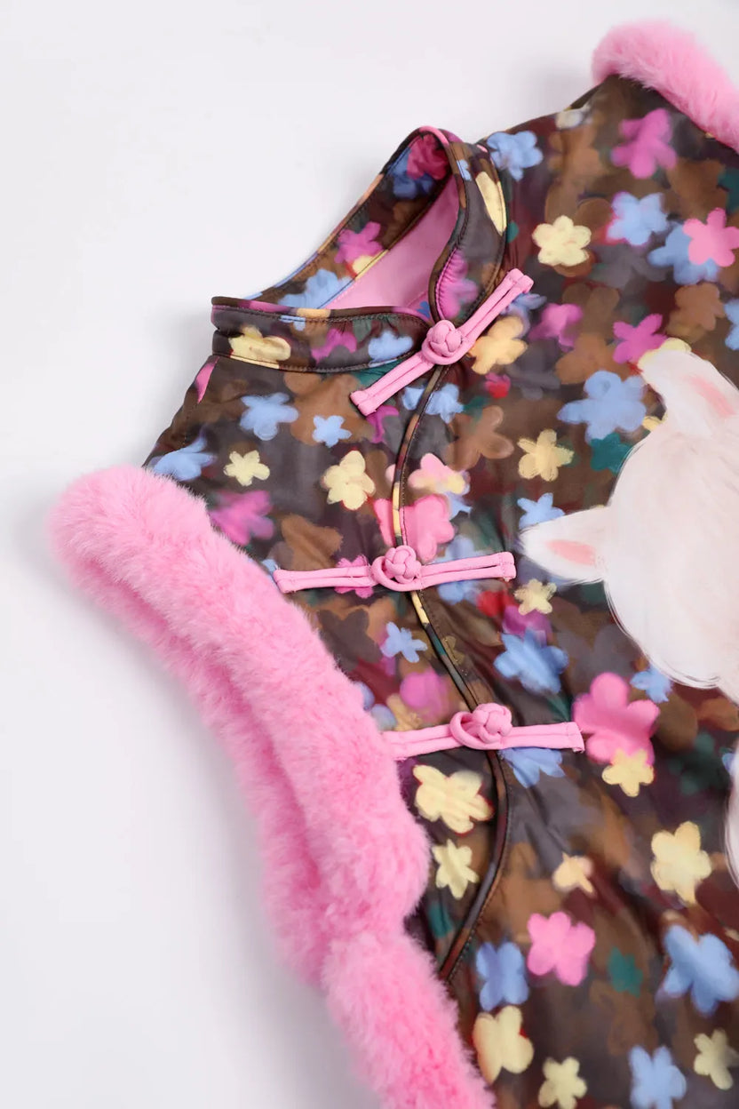 "The Year of Horse" Chinese New Year Vest & Skirt Set by Poco Blush, image 12
