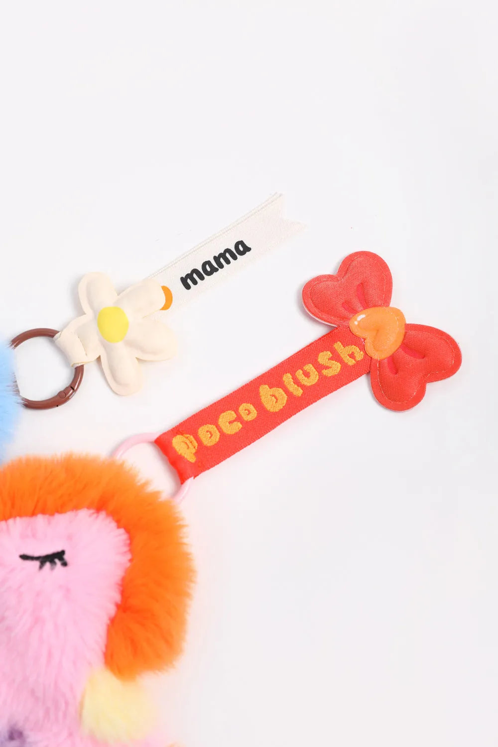 Poco Blush Plush Pony Bag Charm