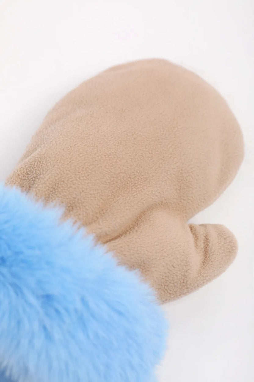 Plush Pony Mittens with Detachable Strap by Poco Blush, image 16
