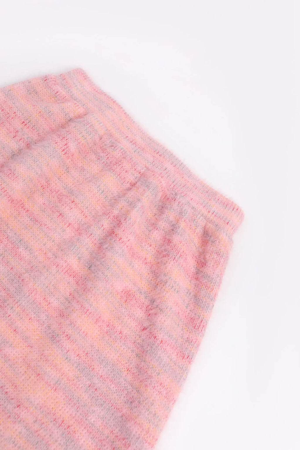 Poco Blush Ice Rink Snowman Knit Skirt