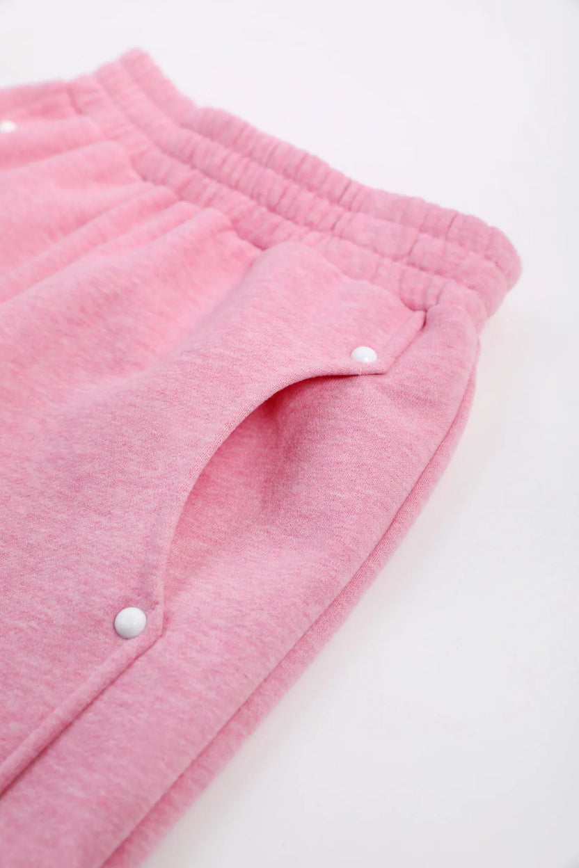 Cherry & Cream Fleece Joggers by Poco Blush, image 10
