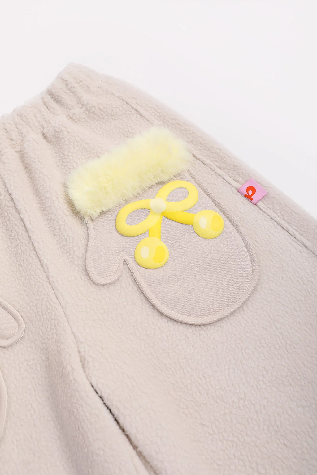 Poco Blush Snowman Mittens Sherpa Joggers