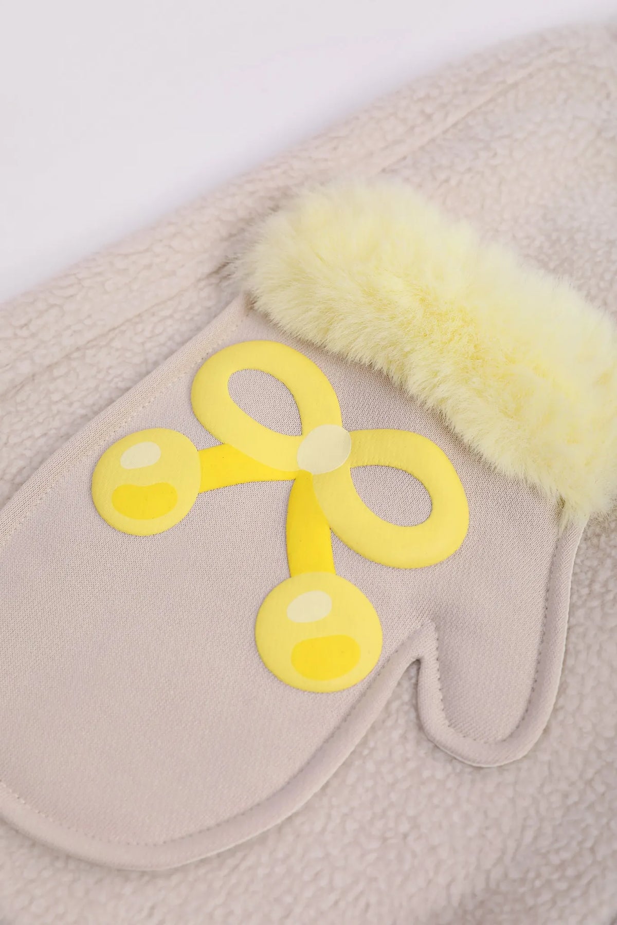 Poco Blush Snowman Mittens Sherpa Joggers