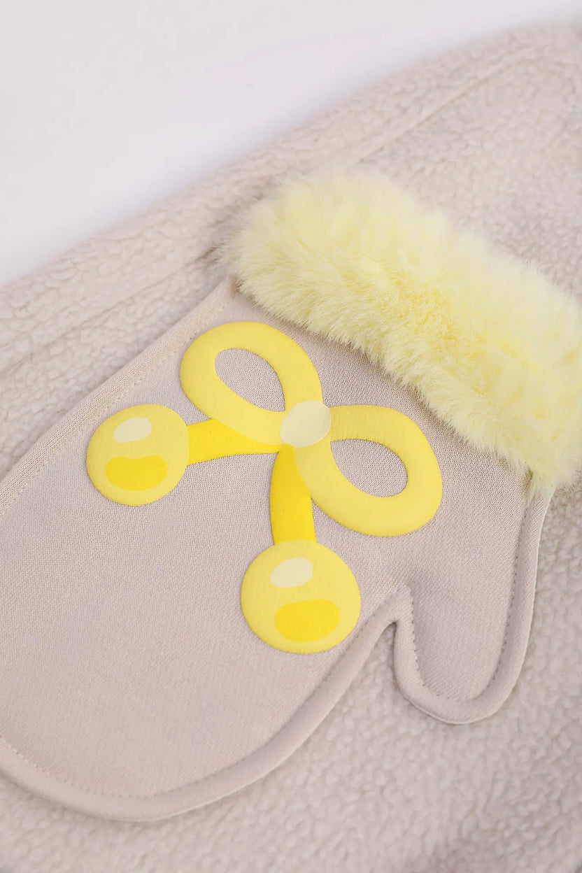Snowman Mittens Sherpa Joggers by Poco Blush, image 17