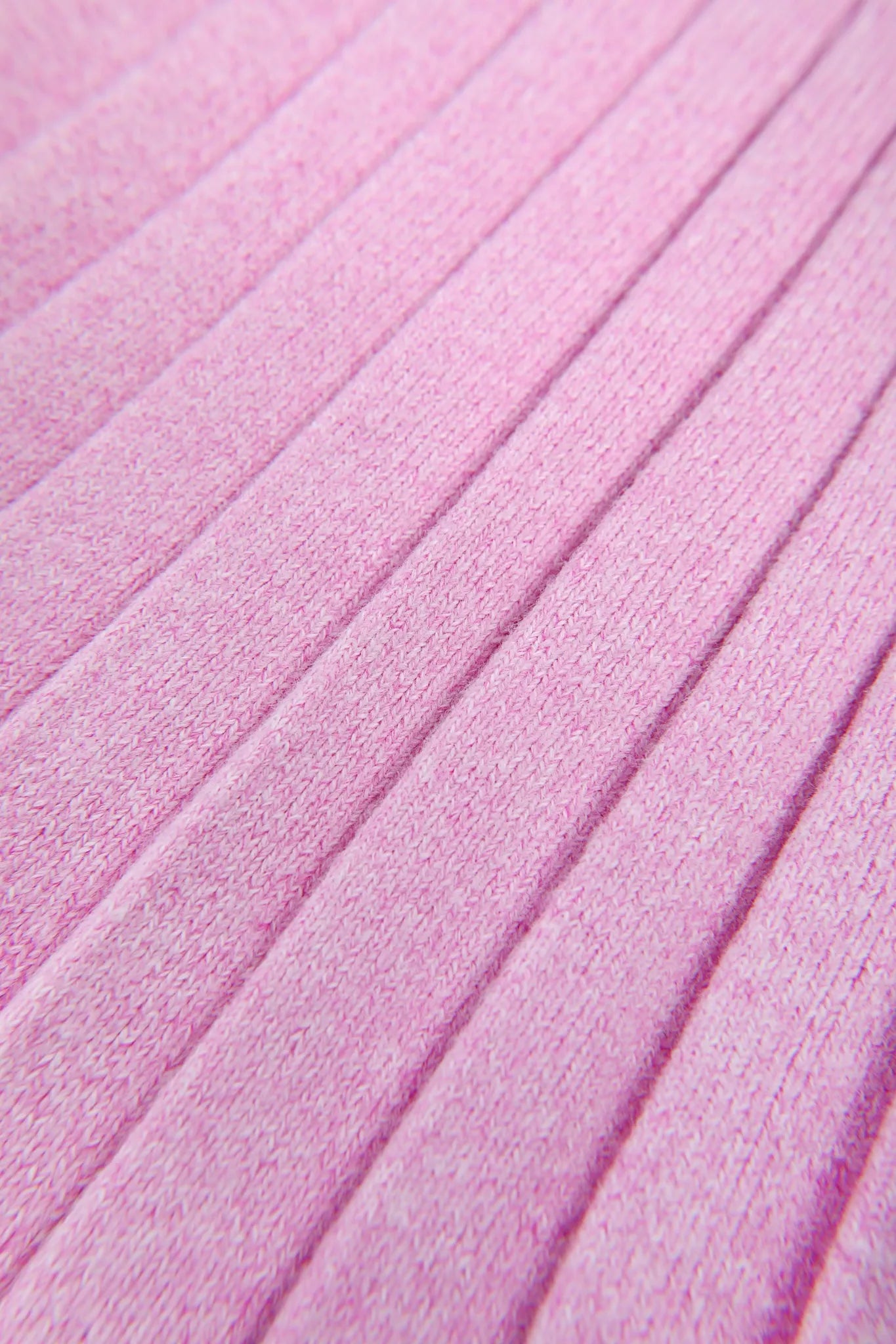 Poco Blush Snowman & Bunny Pleated Knit Skirt