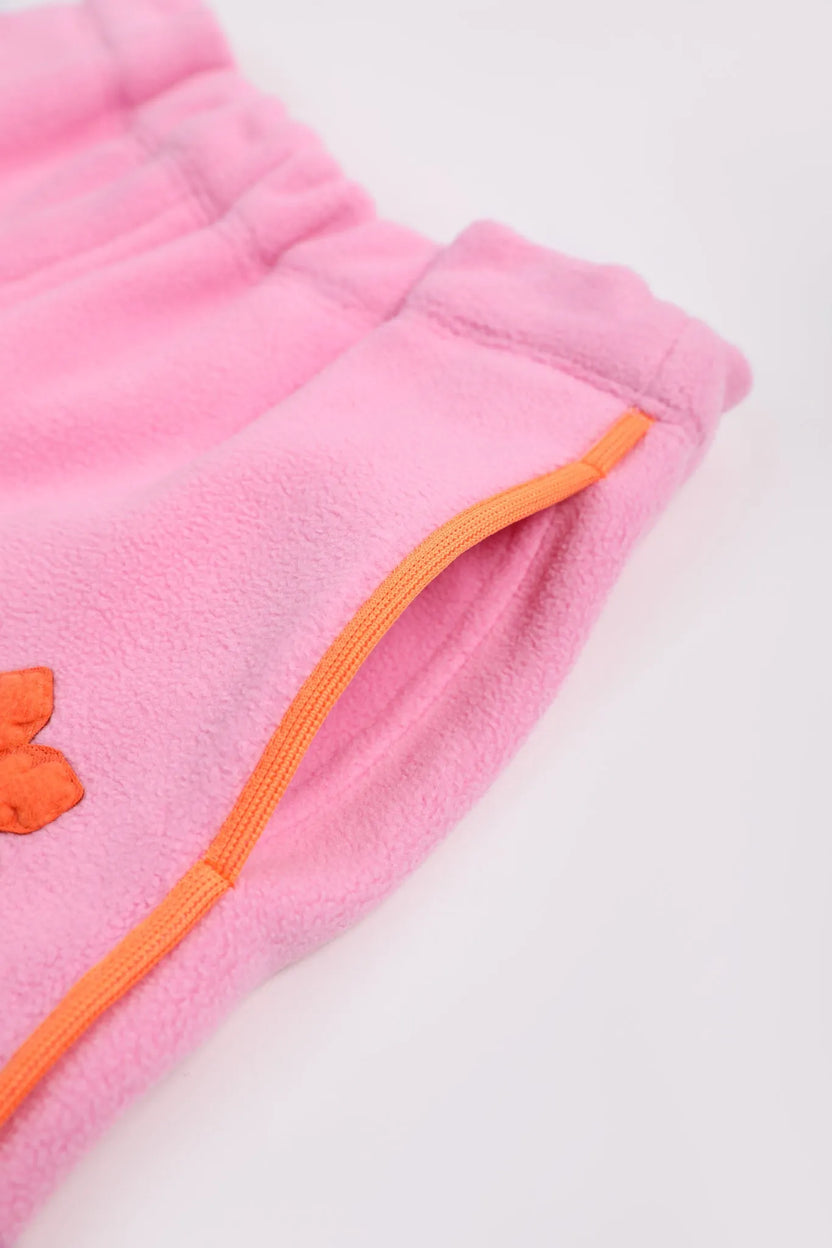 Little Snowflake Fleece Joggers by Poco Blush, image 16