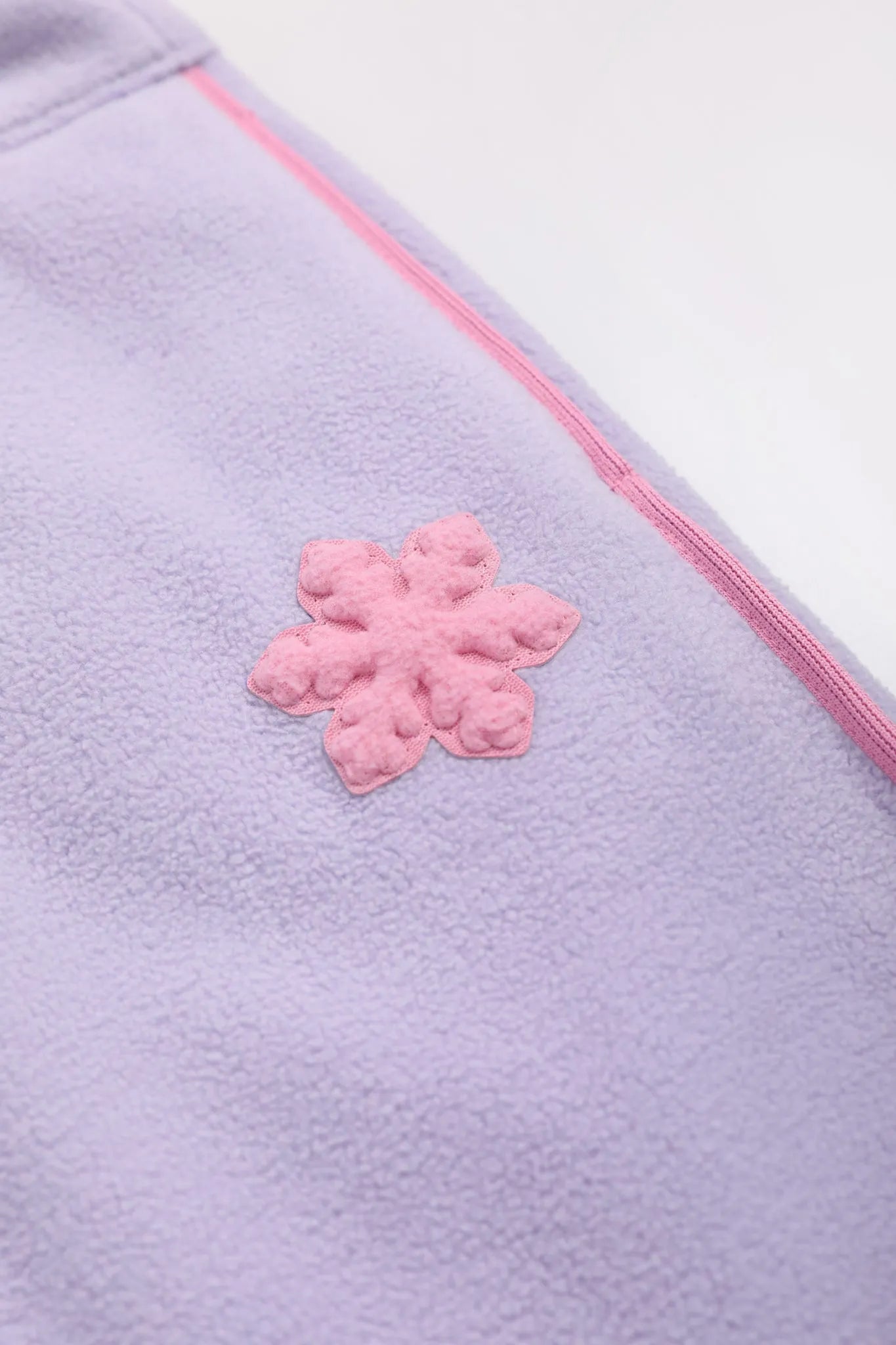 Poco Blush Little Snowflake Fleece Joggers