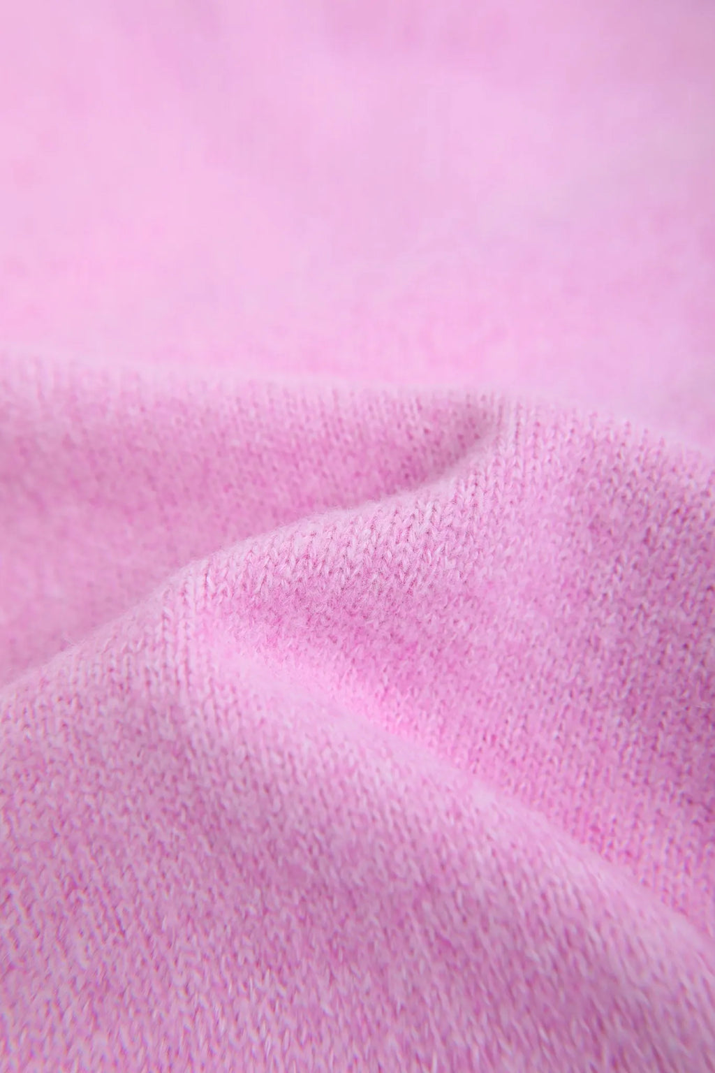 Poco Blush Snowman Wobbler Bouclé Knit Sweater