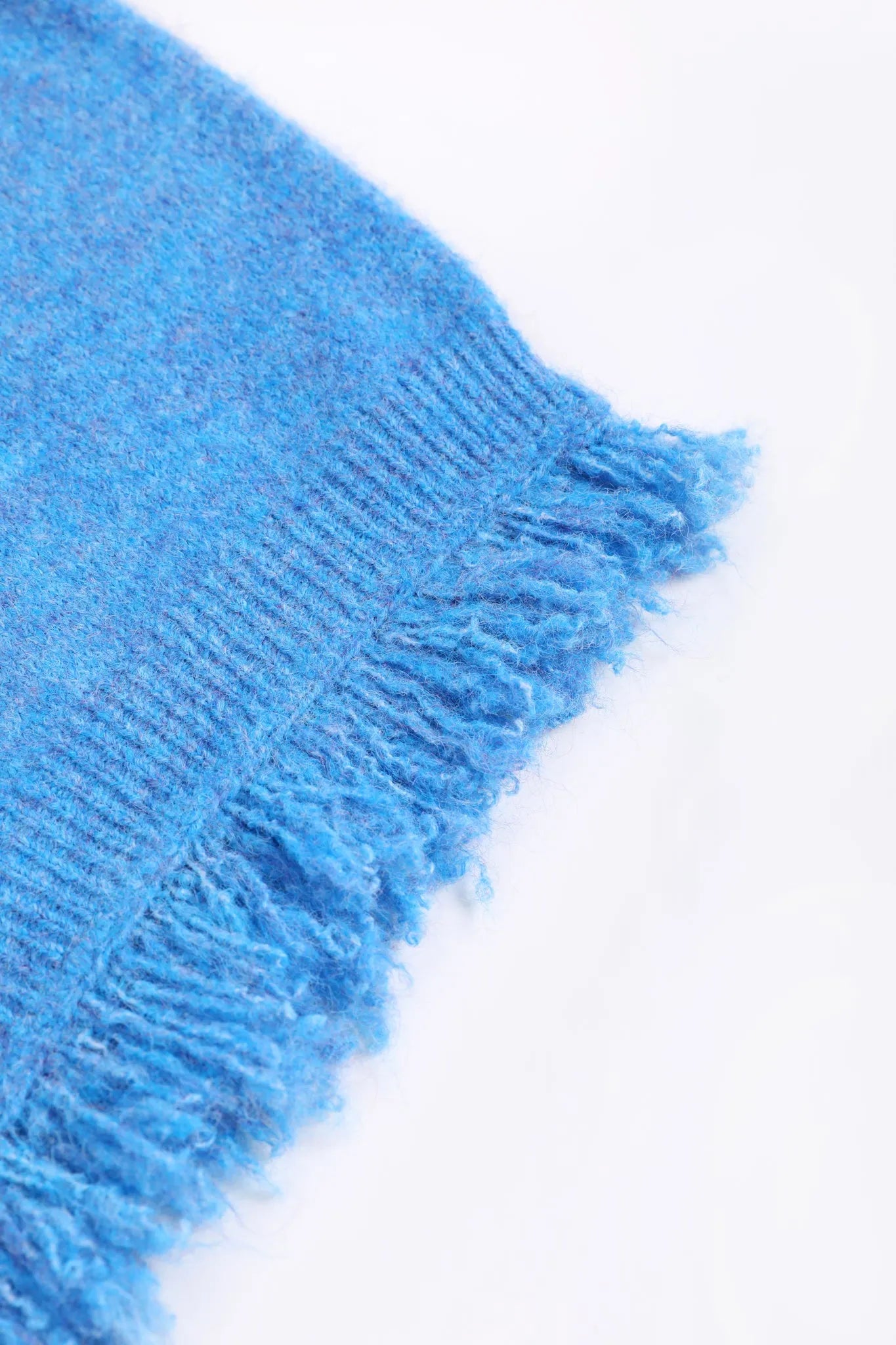 Poco Blush Twisted Bread Dog Alpaca-Feel Knit Sweater