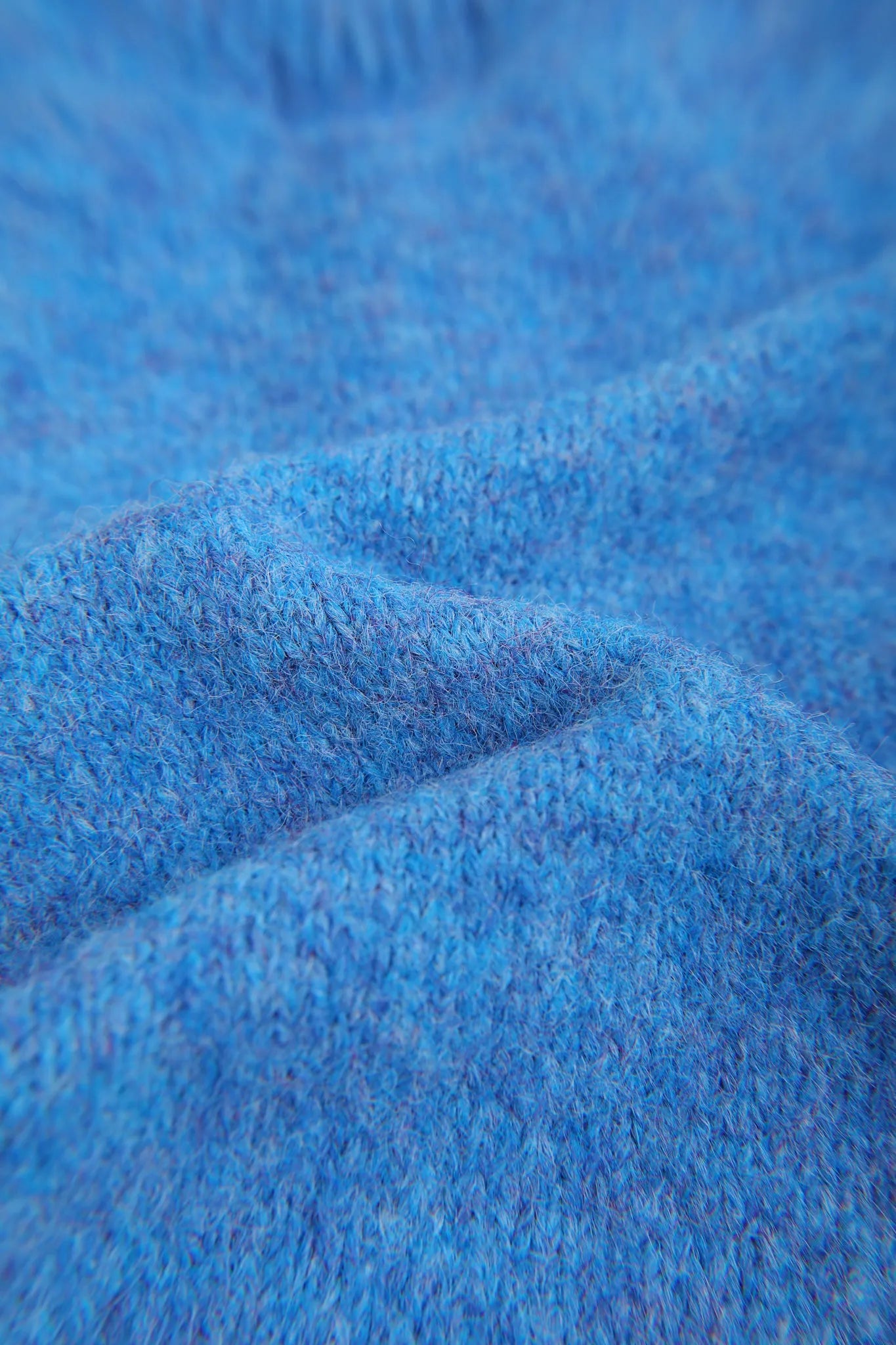 Poco Blush Twisted Bread Dog Alpaca-Feel Knit Sweater