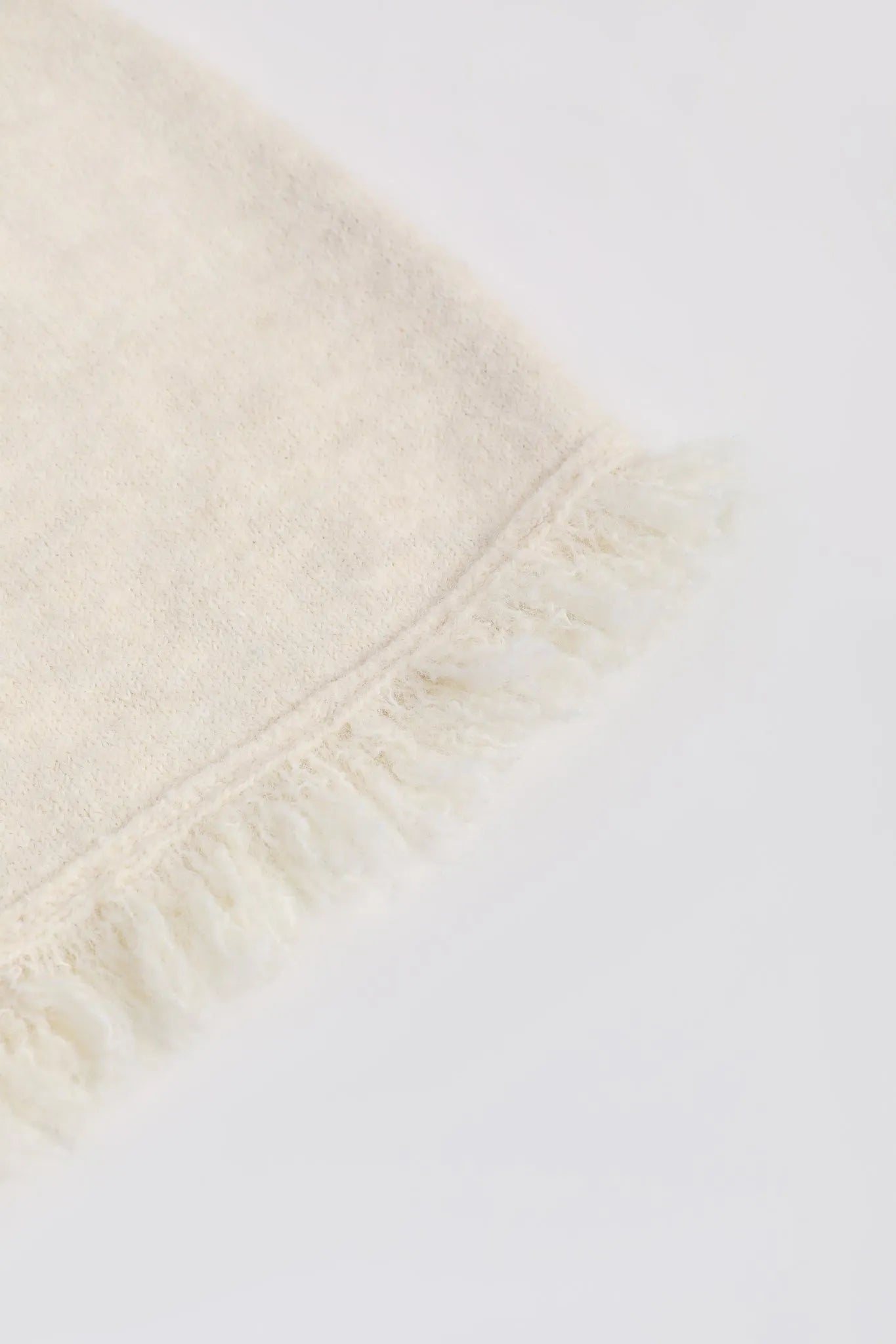 Poco Blush Twisted Bread Dog Alpaca-Feel Knit Skirt