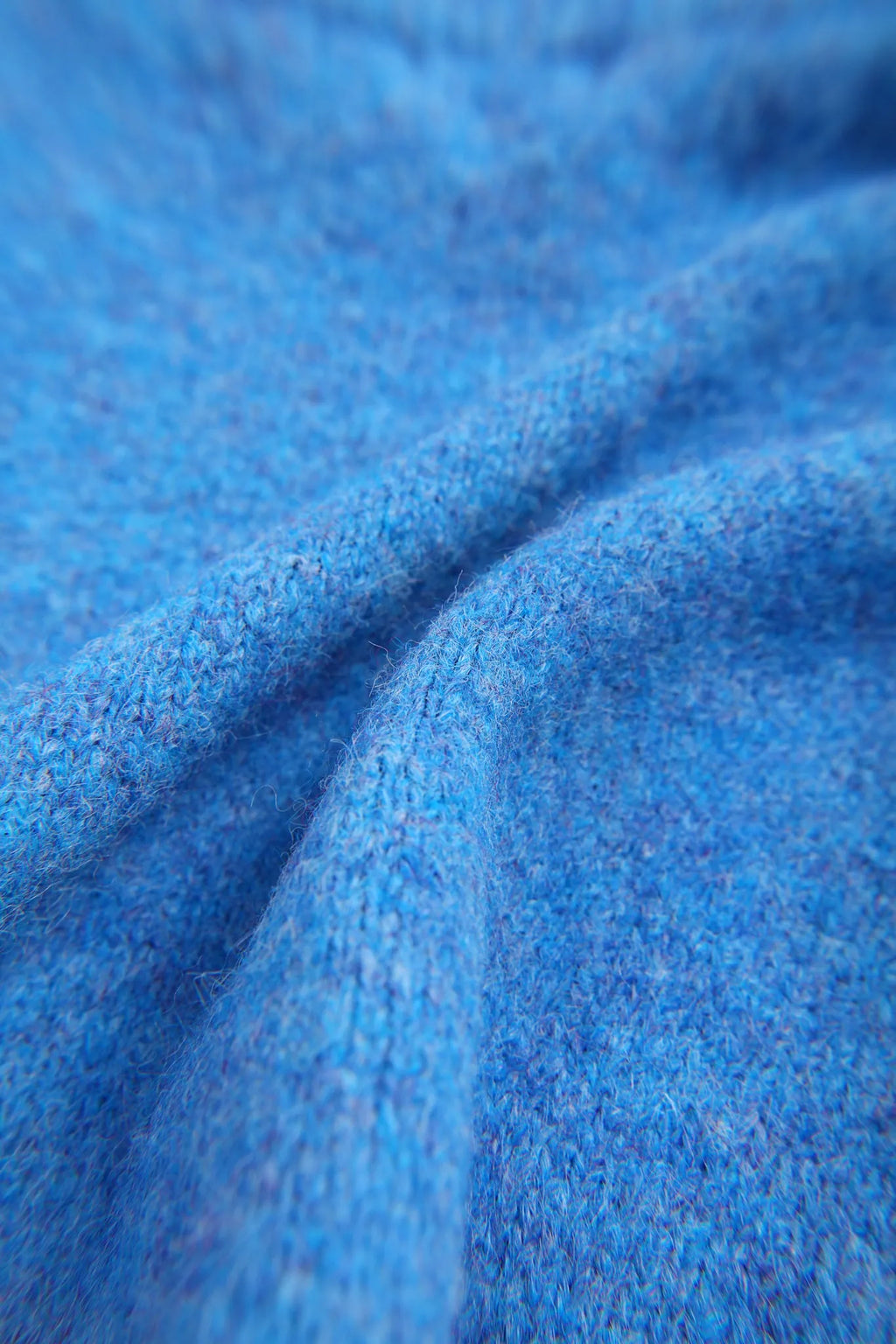 Poco Blush Twisted Bread Dog Alpaca-Feel Knit Vest