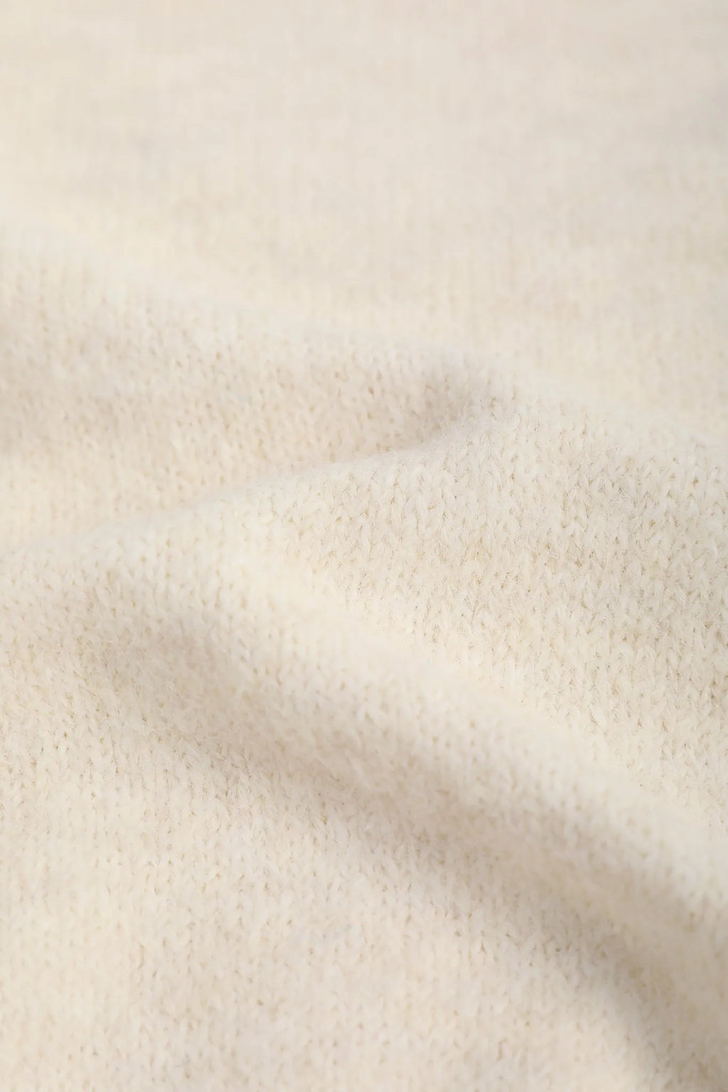 Poco Blush Twisted Bread Dog Alpaca-Feel Knit Vest