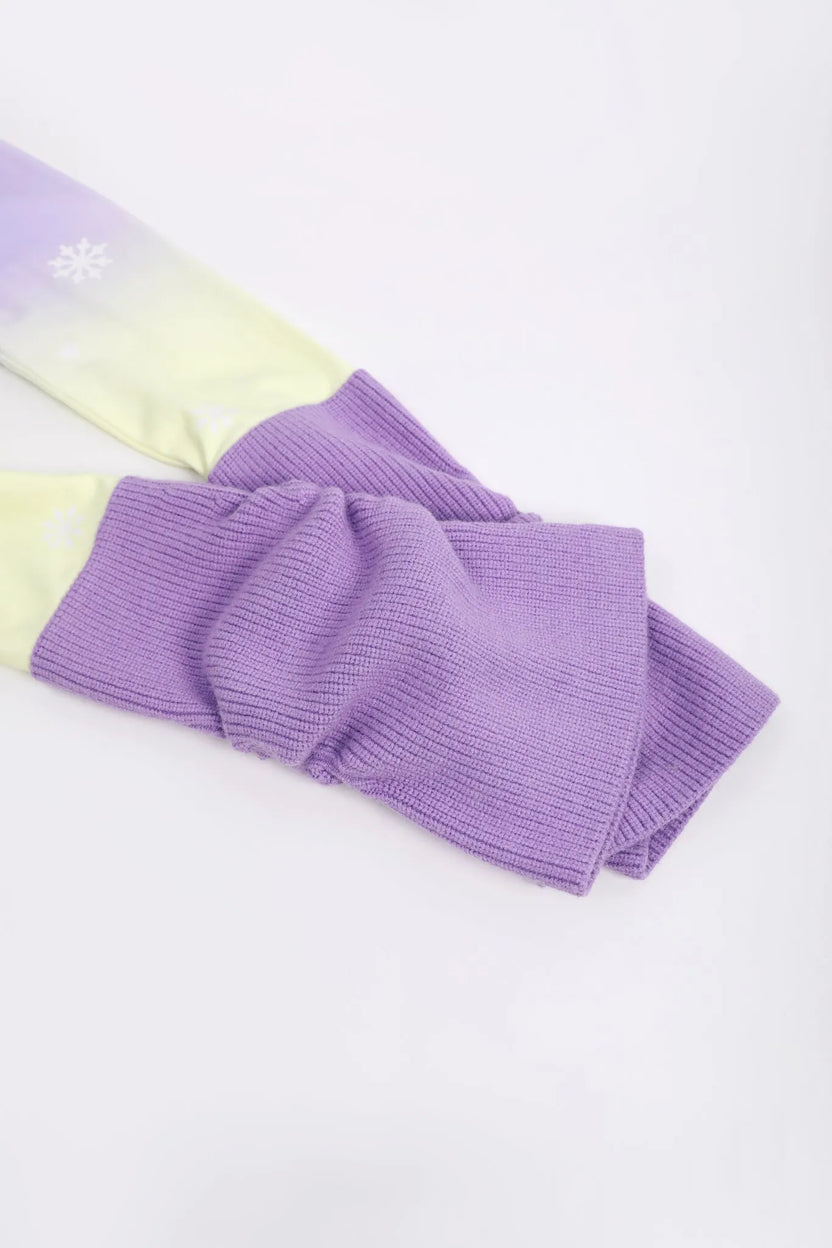 Snow Night Aurora Gradient Base Layer Leggings by Poco Blush, image 13