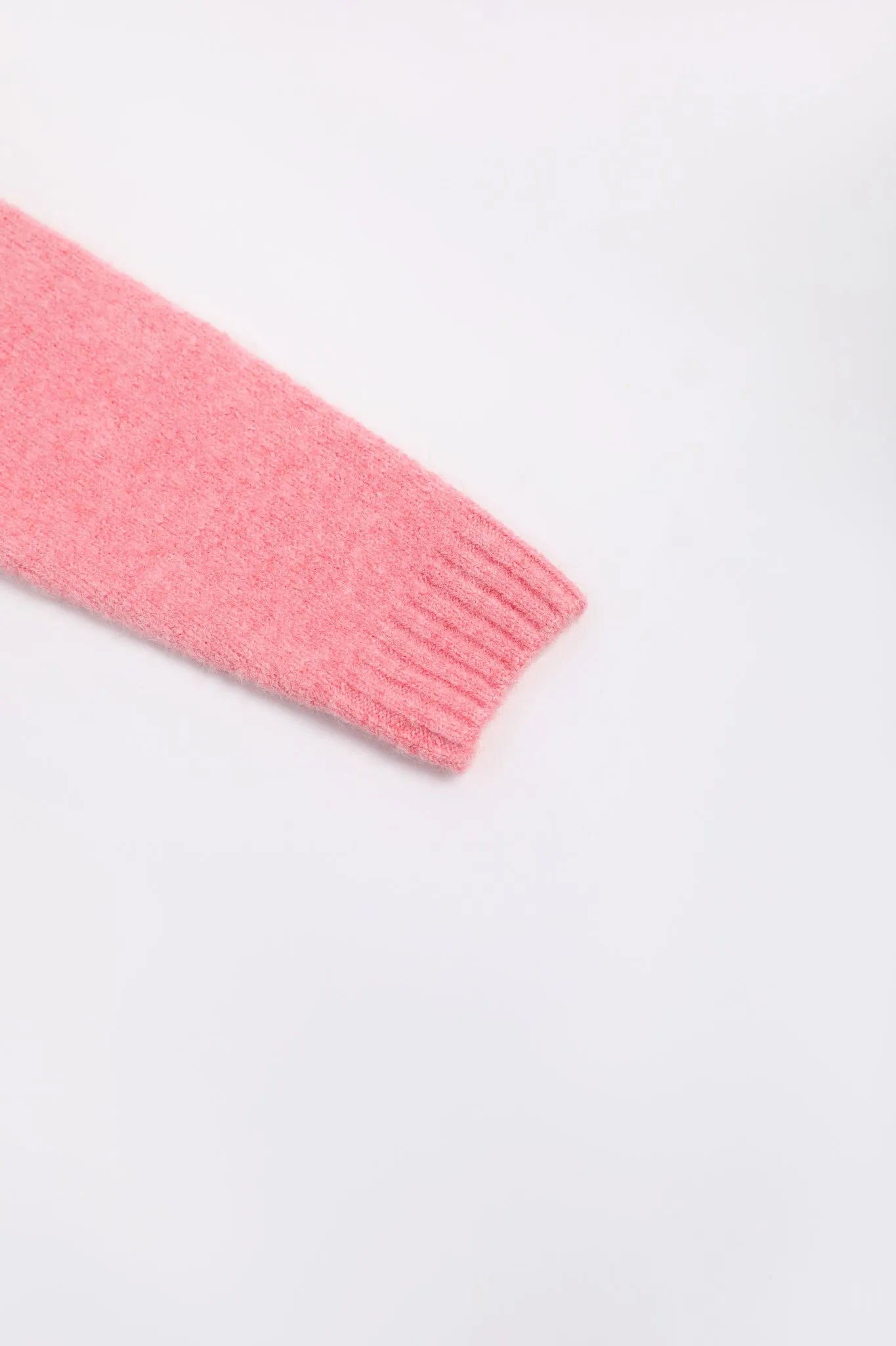 Poco Blush Close-Up Friends Jacquard Knit Sweater