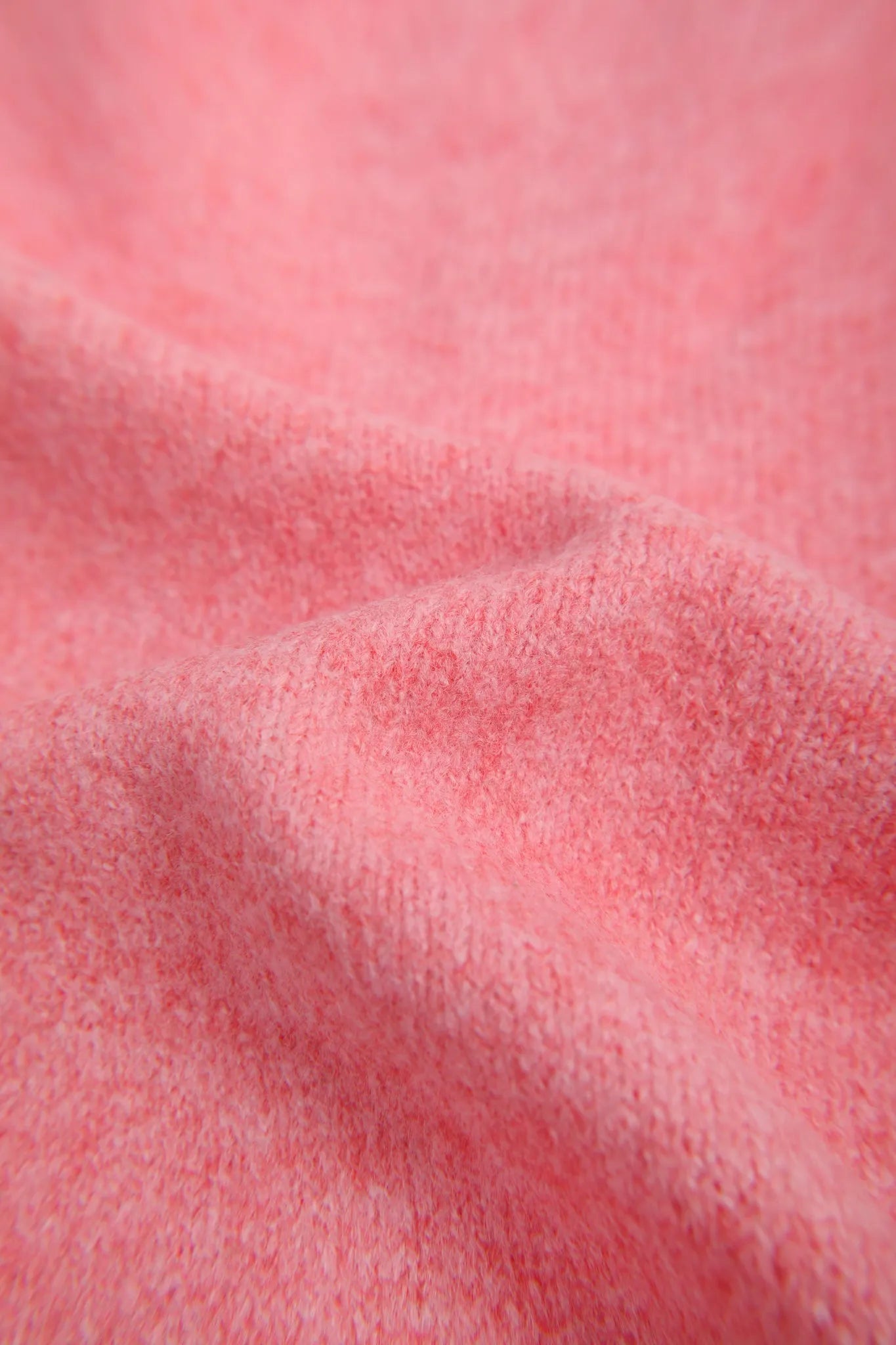 Poco Blush Close-Up Friends Jacquard Knit Sweater