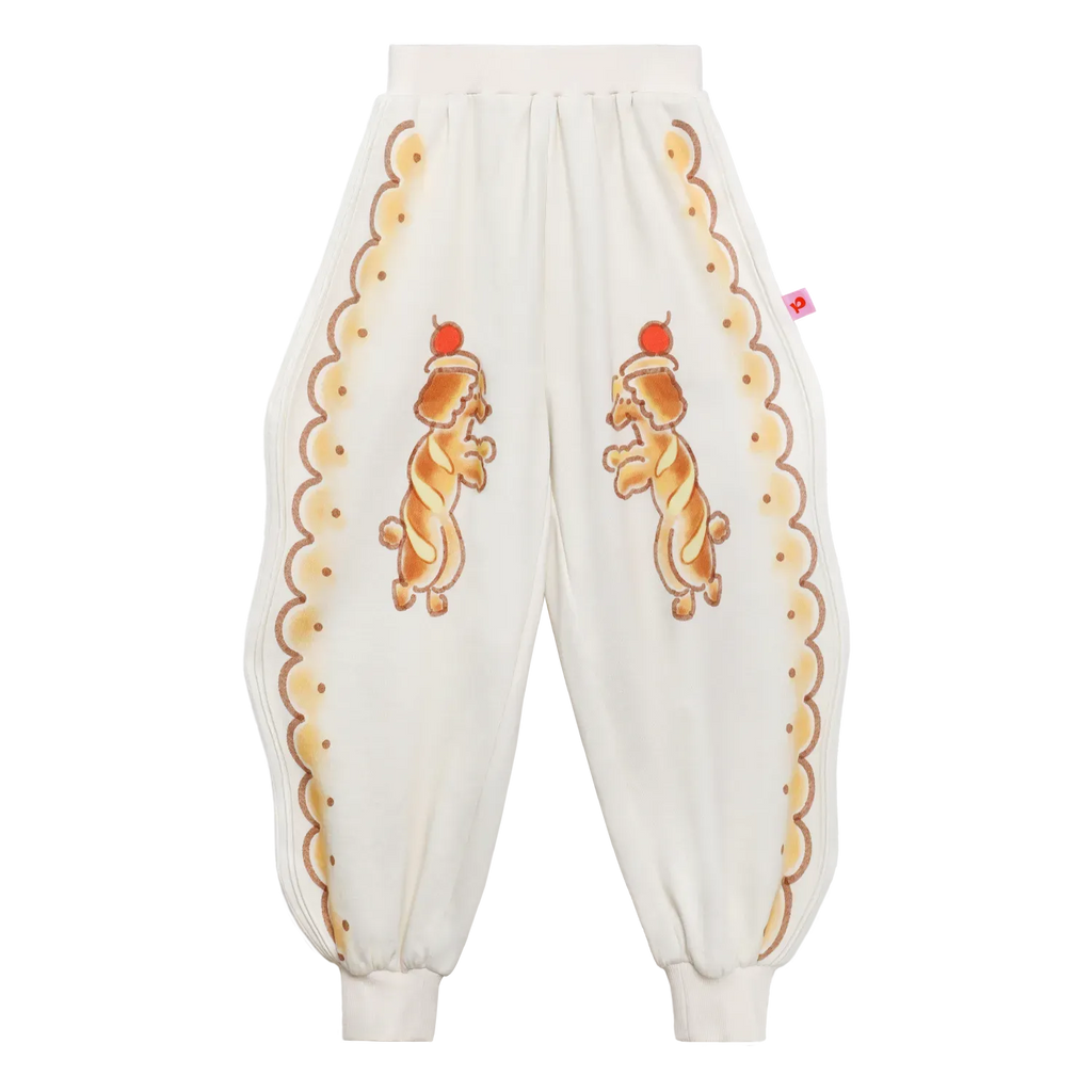 Poco Blush Bread Puppy Print Sweatpants