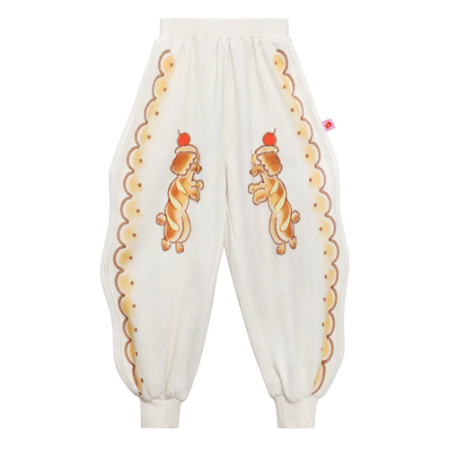 Bread Puppy Print Sweatpants by Poco Blush