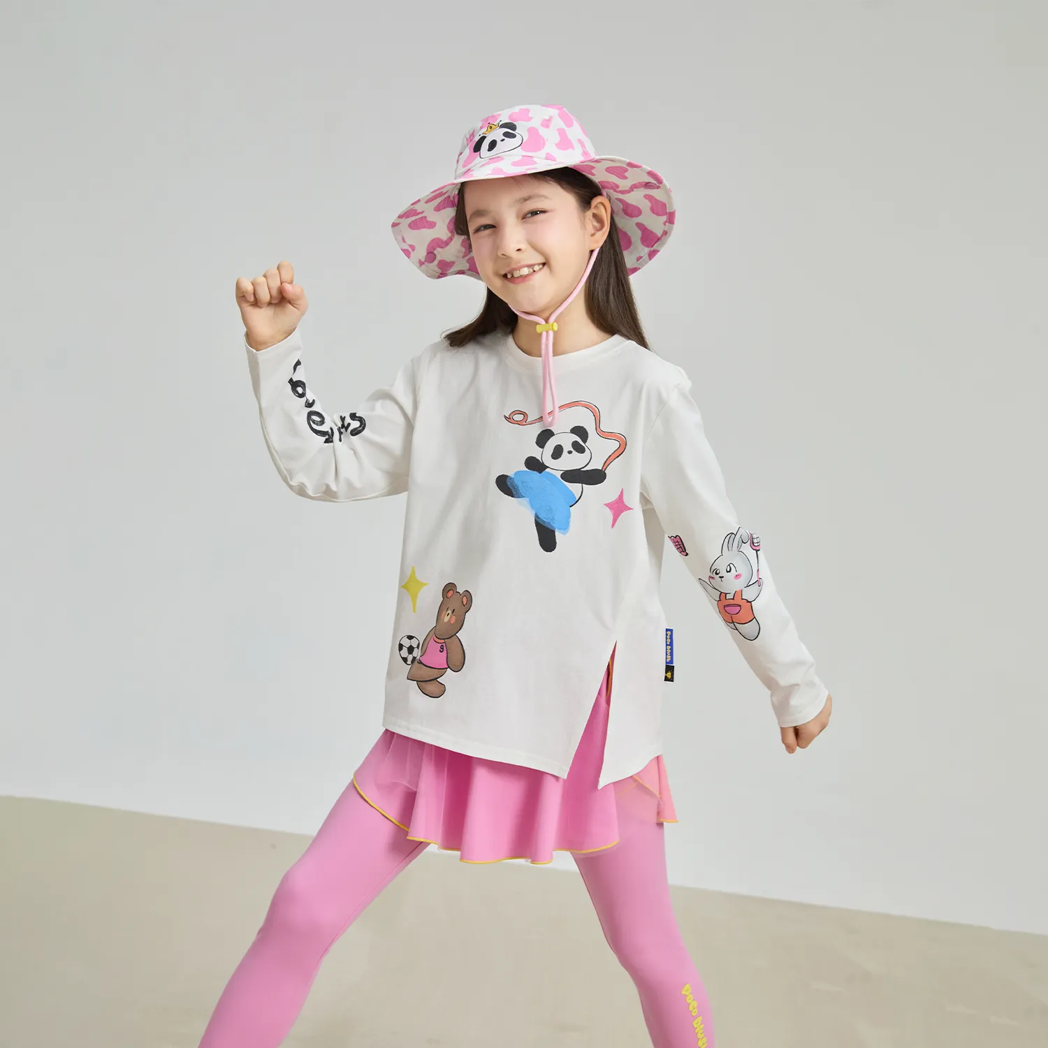 Poco Blush Dream Sports Day Quick‑Dry Sports Tee